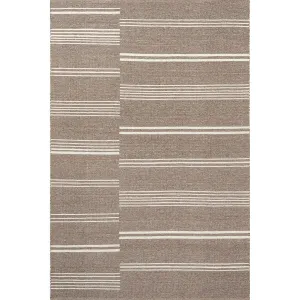 Birchwood Reversible Striped Wool Area Rug