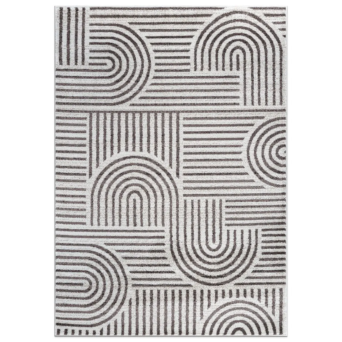 Bohemian Stripe Arch Design Area Rug