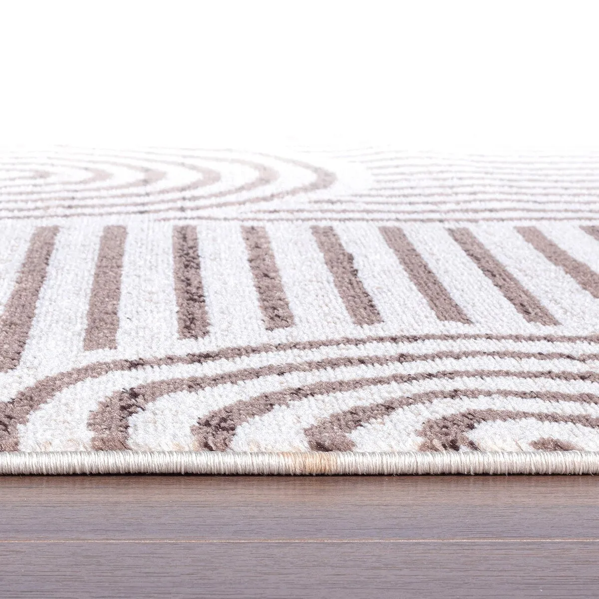 Bohemian Stripe Arch Design Area Rug