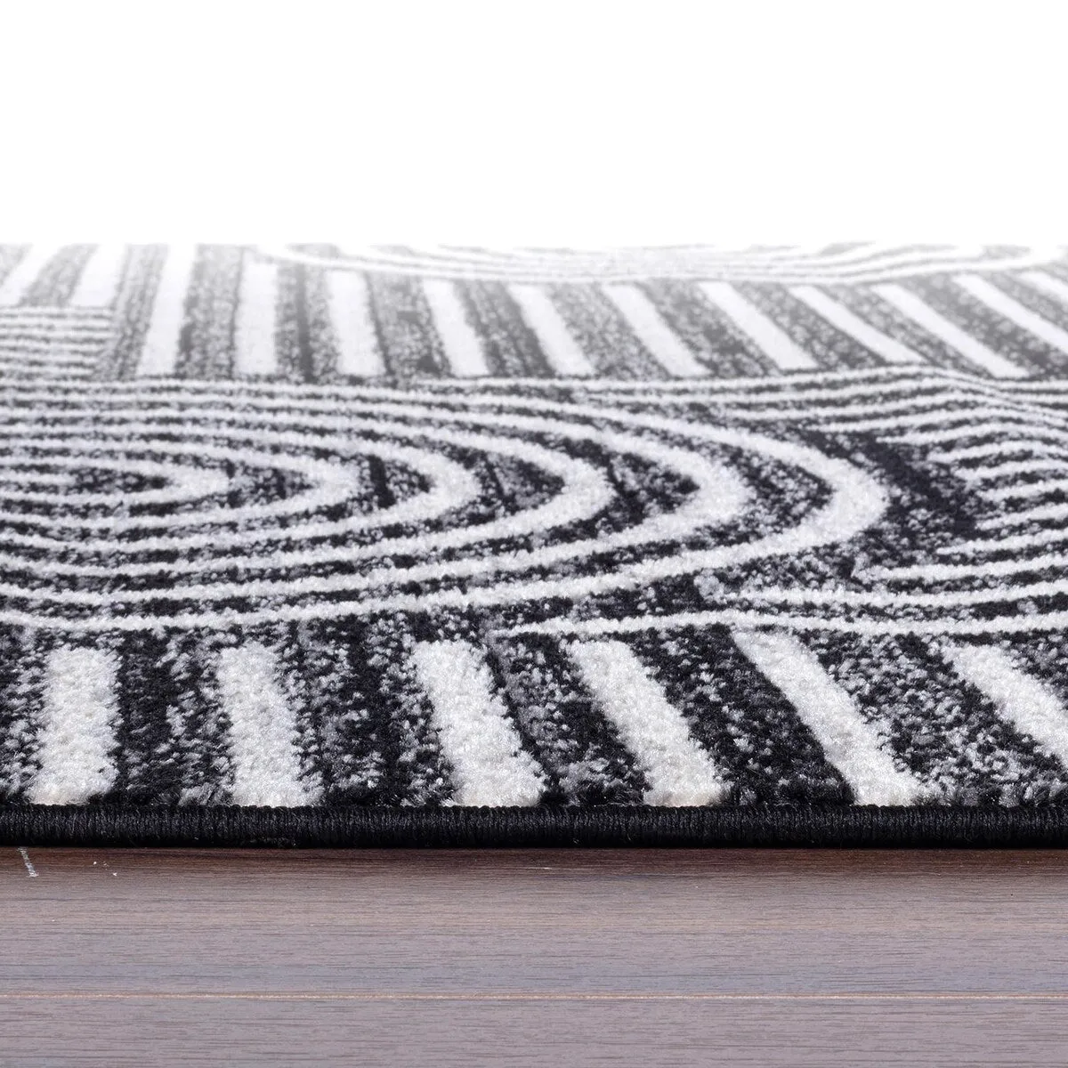 Bohemian Stripe Arch Design Area Rug