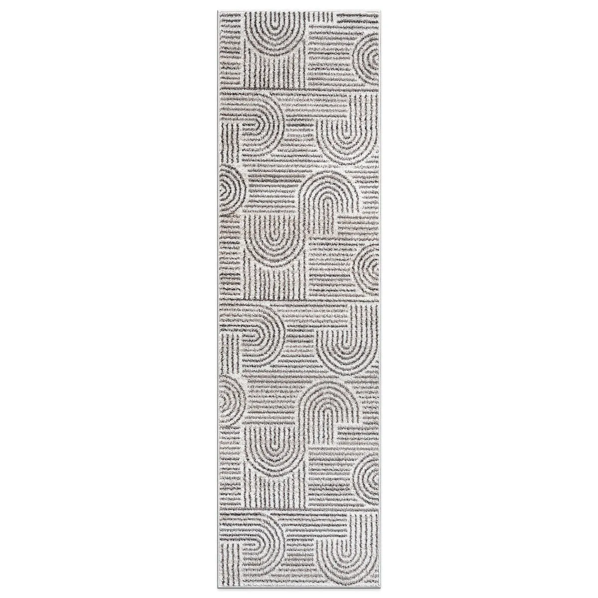 Bohemian Stripe Arch Design Area Rug
