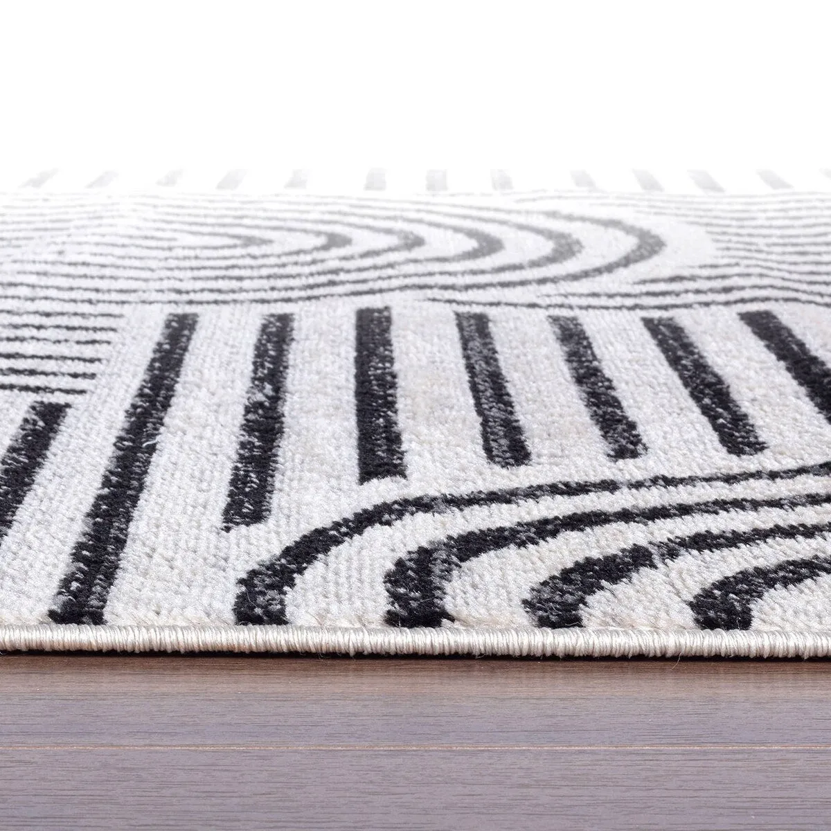 Bohemian Stripe Arch Design Area Rug