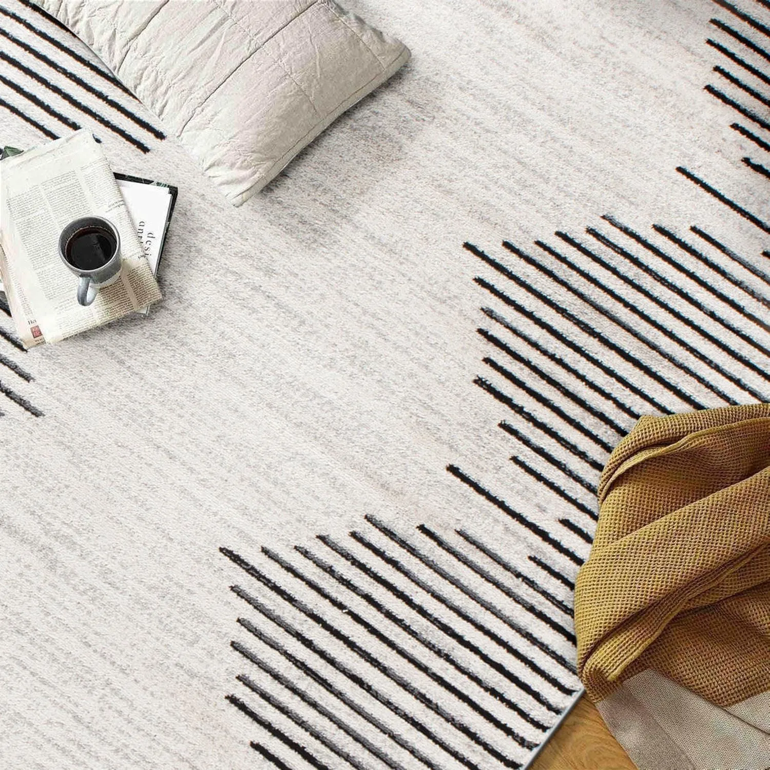 Bohemian Stripe Area Rug