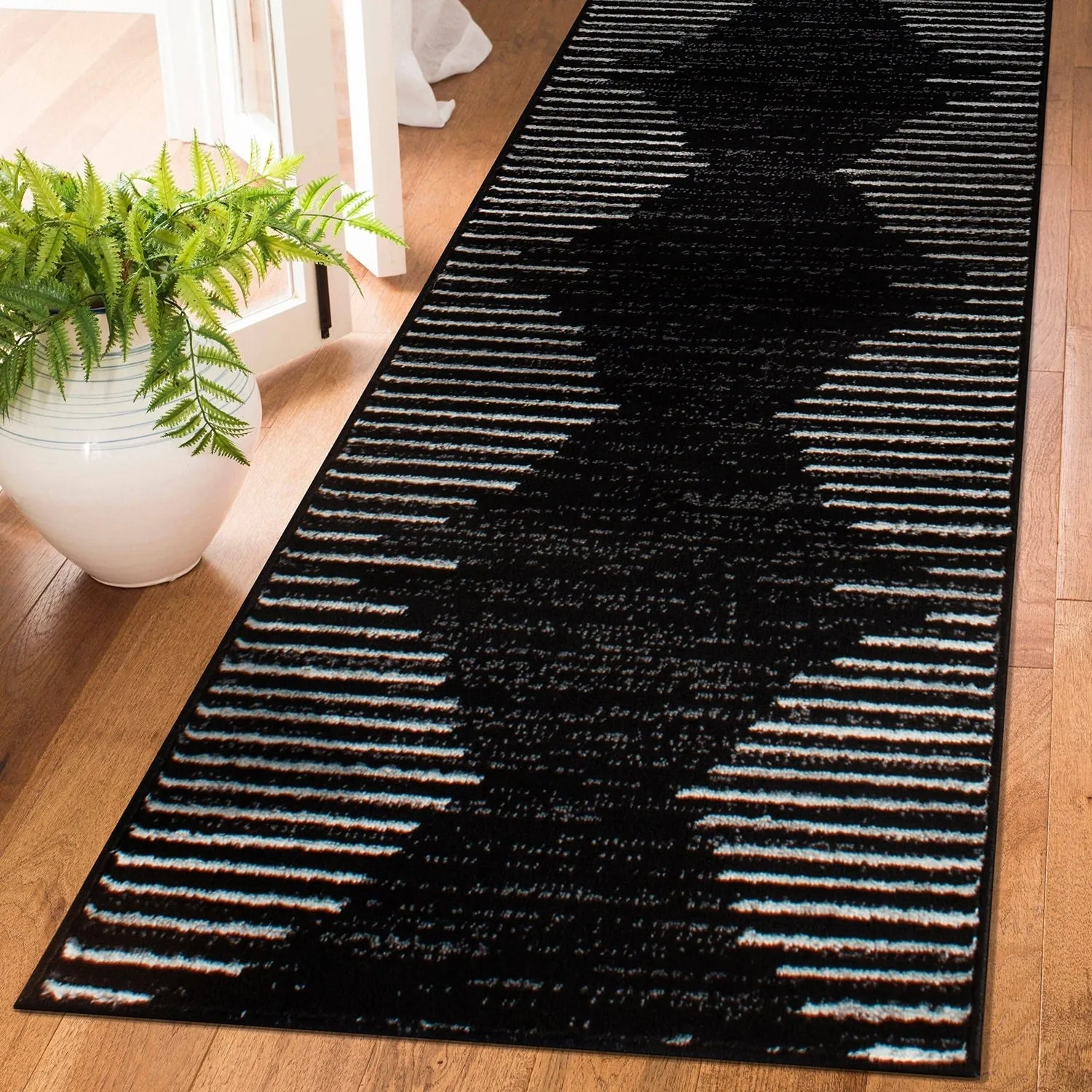 Bohemian Stripe Area Rug