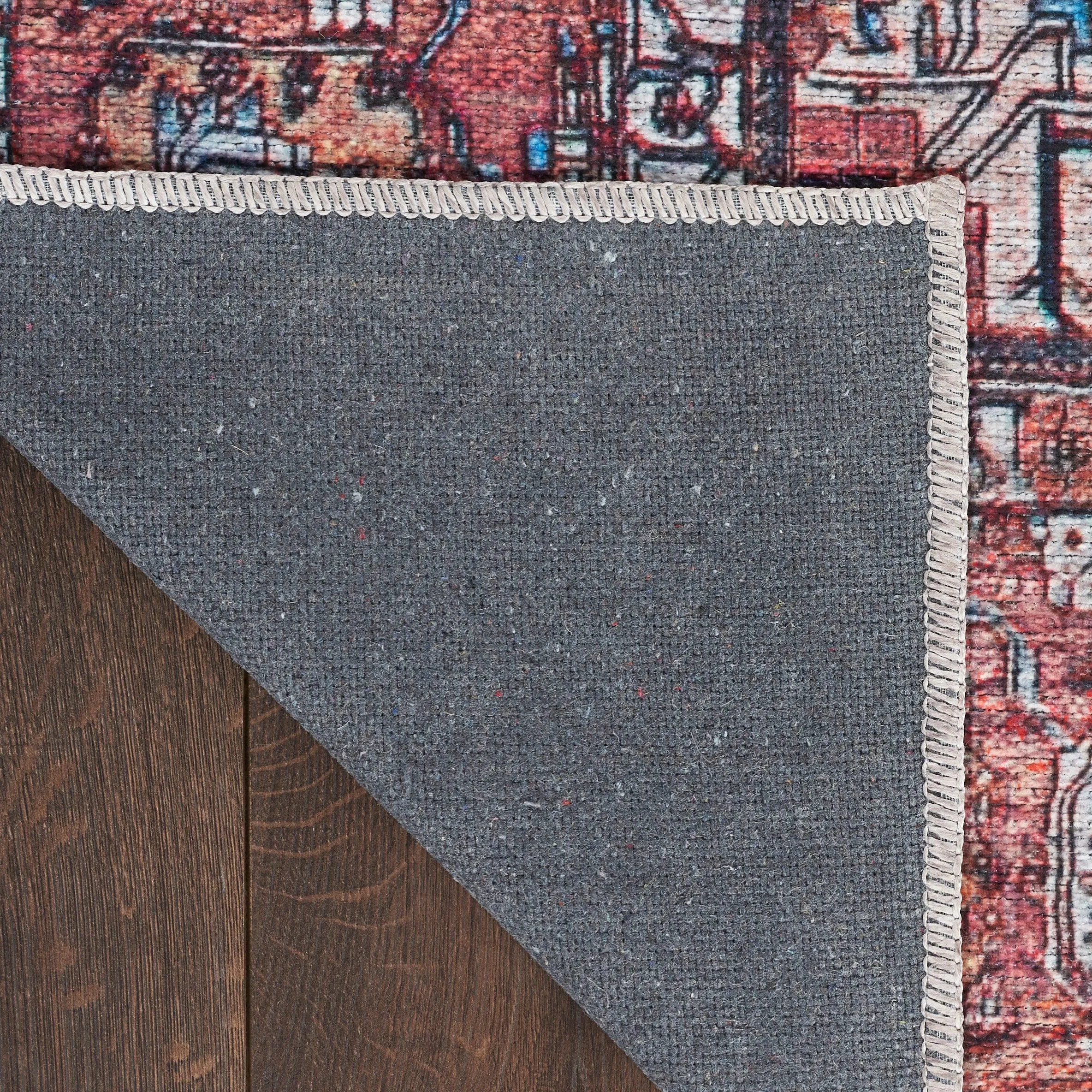 Brilliance Machine Washable Persian Vintage Area Rug
