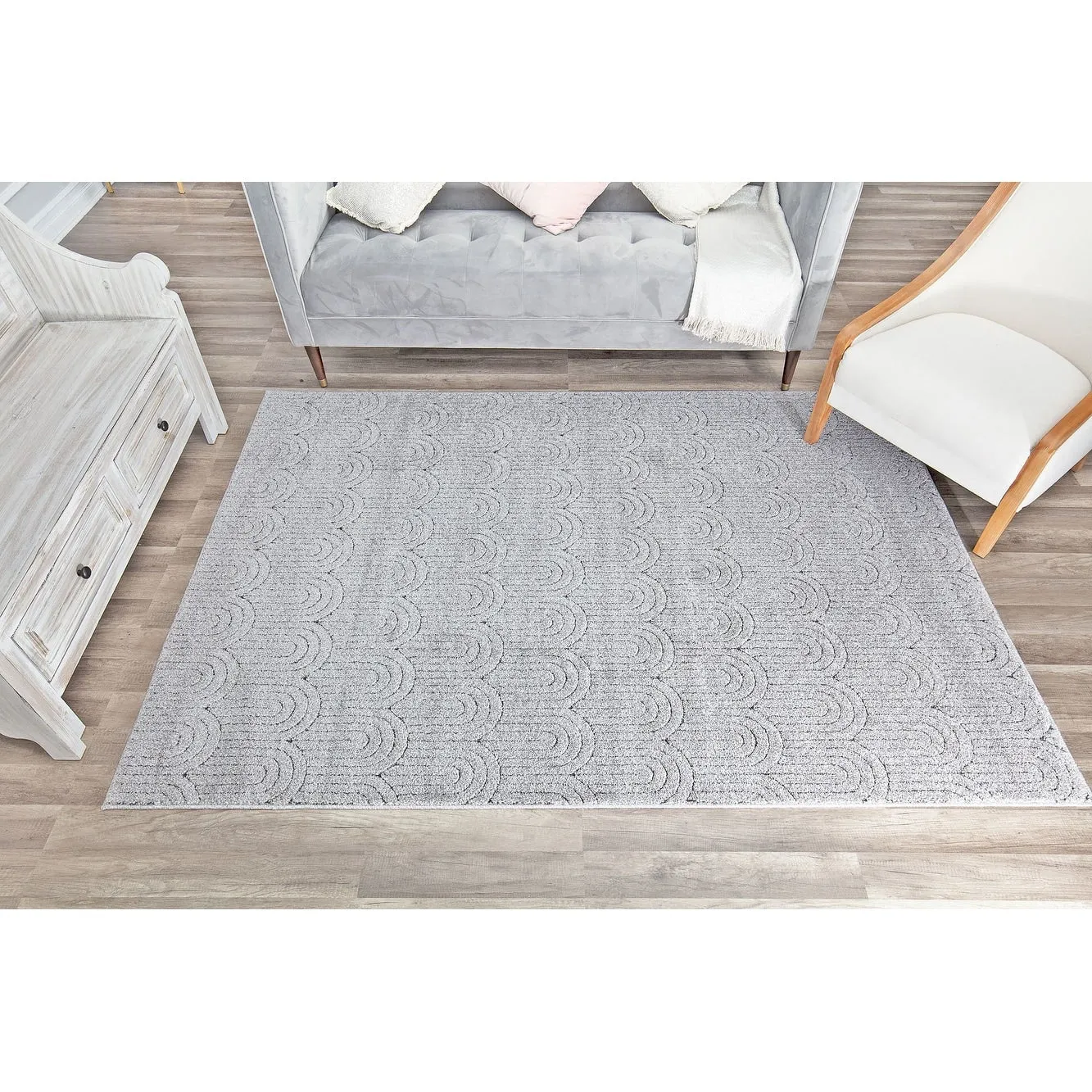 Cadence Contemporary Geometric Area Rug - 2'x4'