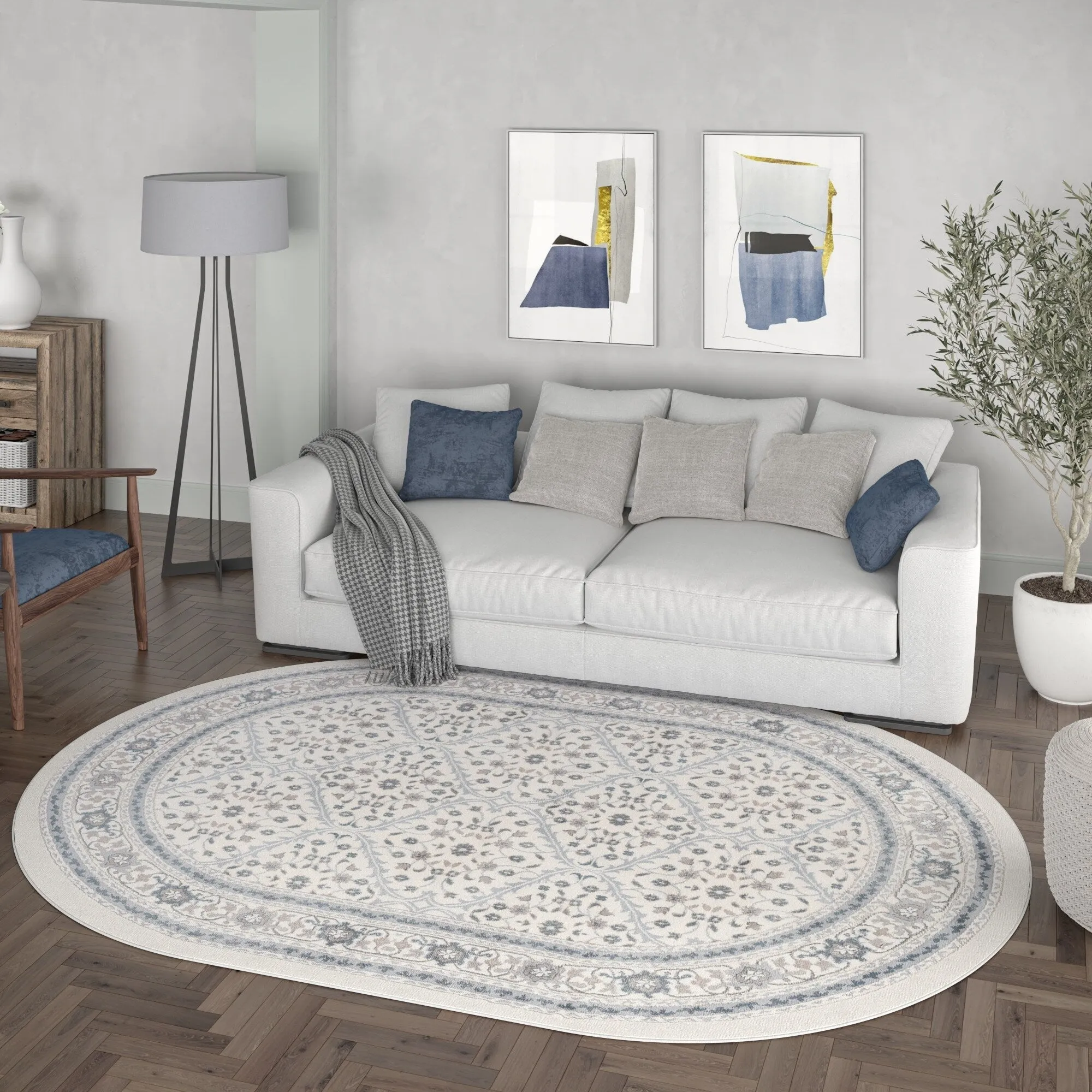 Carrington Traditional Oriental Indoor Area Rug