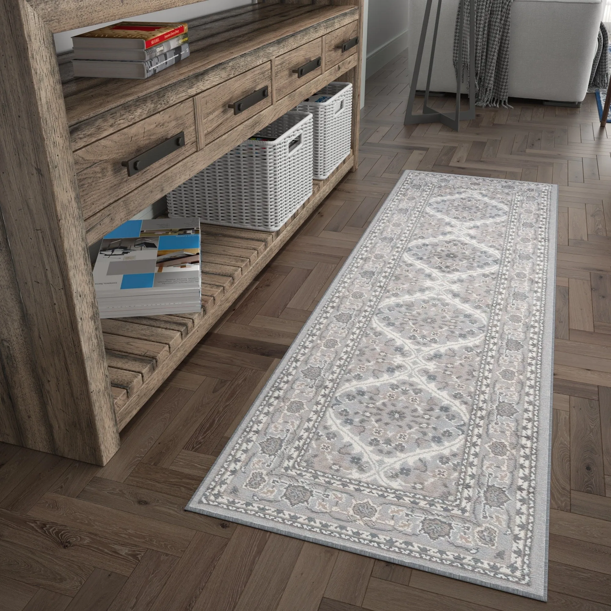 Carrington Traditional Oriental Indoor Area Rug