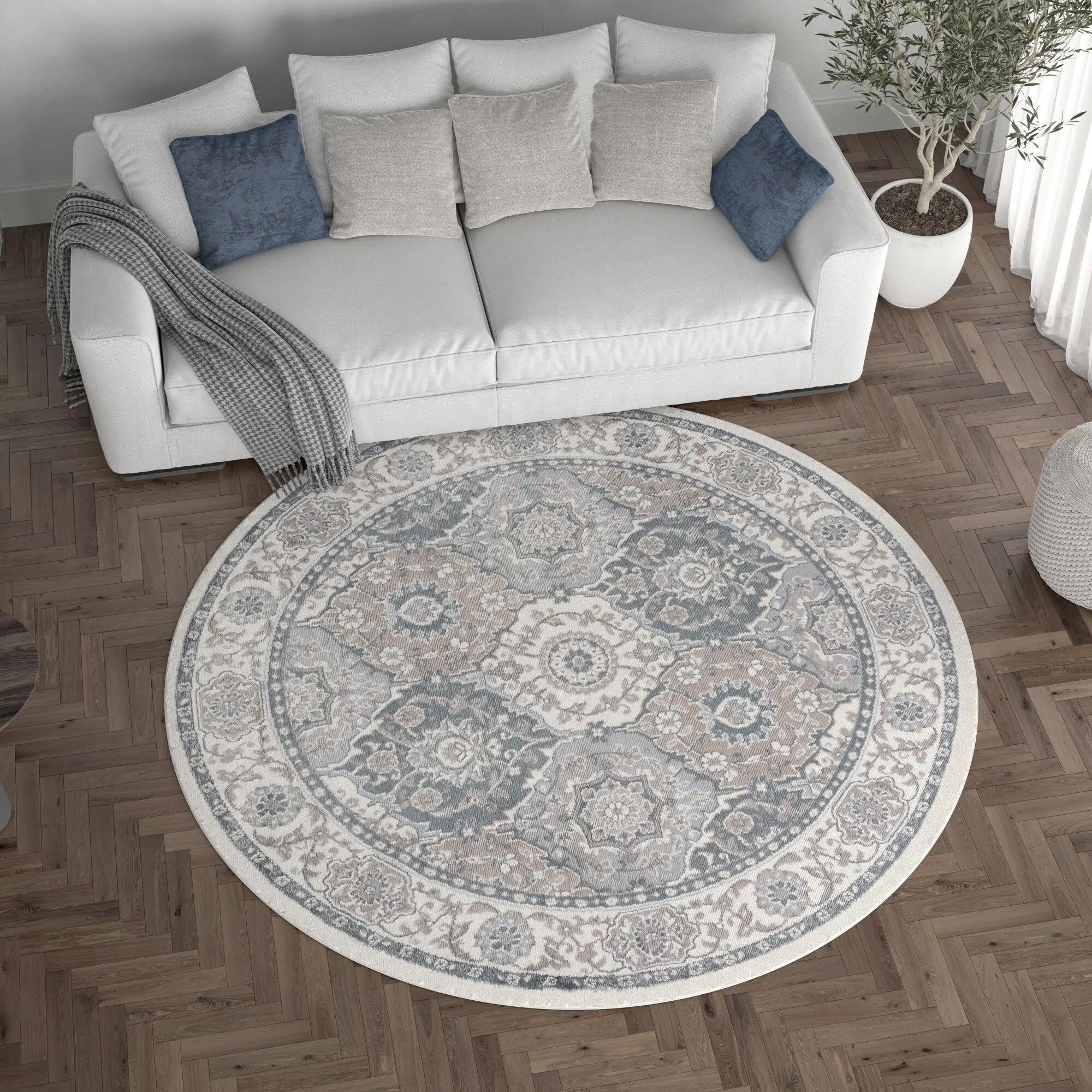Carrington Traditional Oriental Indoor Area Rug