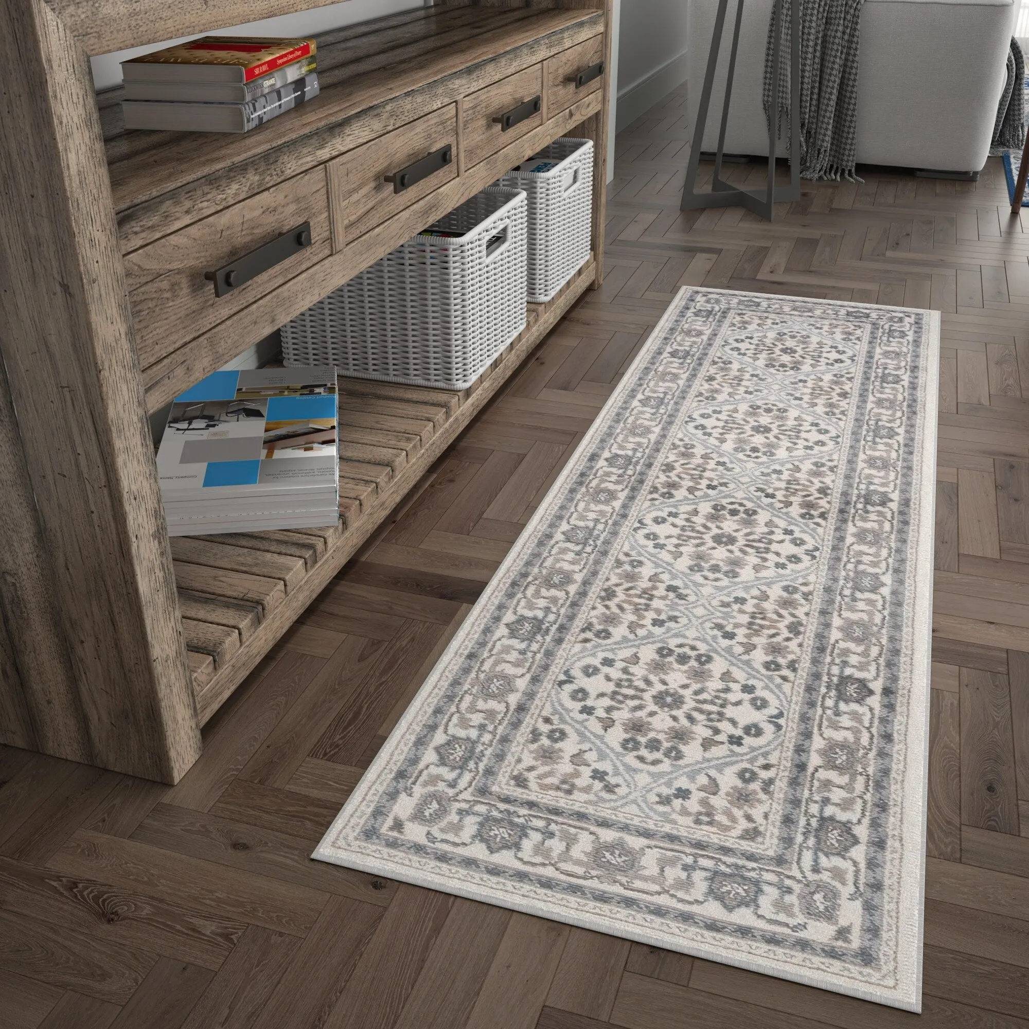 Carrington Traditional Oriental Indoor Area Rug