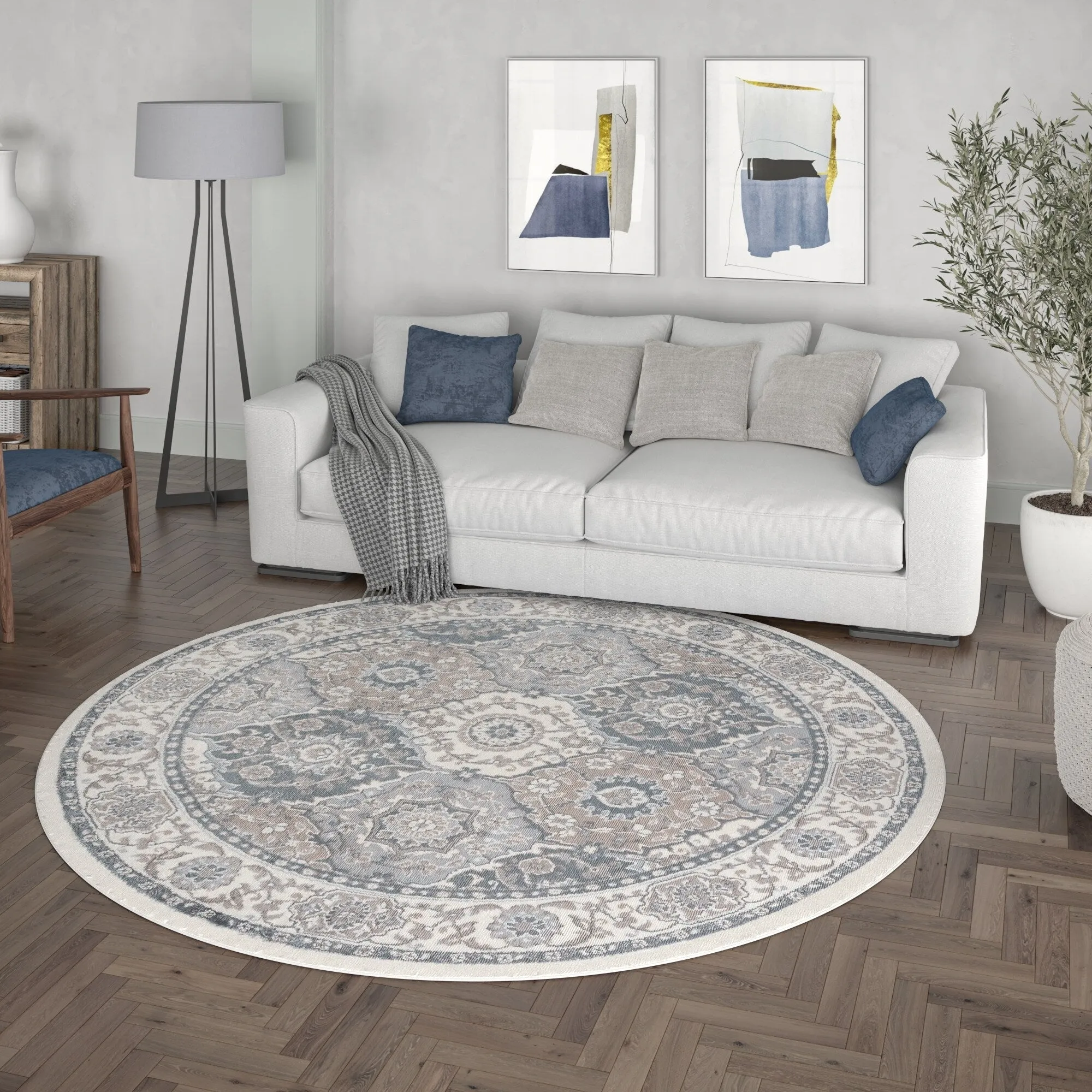 Carrington Traditional Oriental Indoor Area Rug