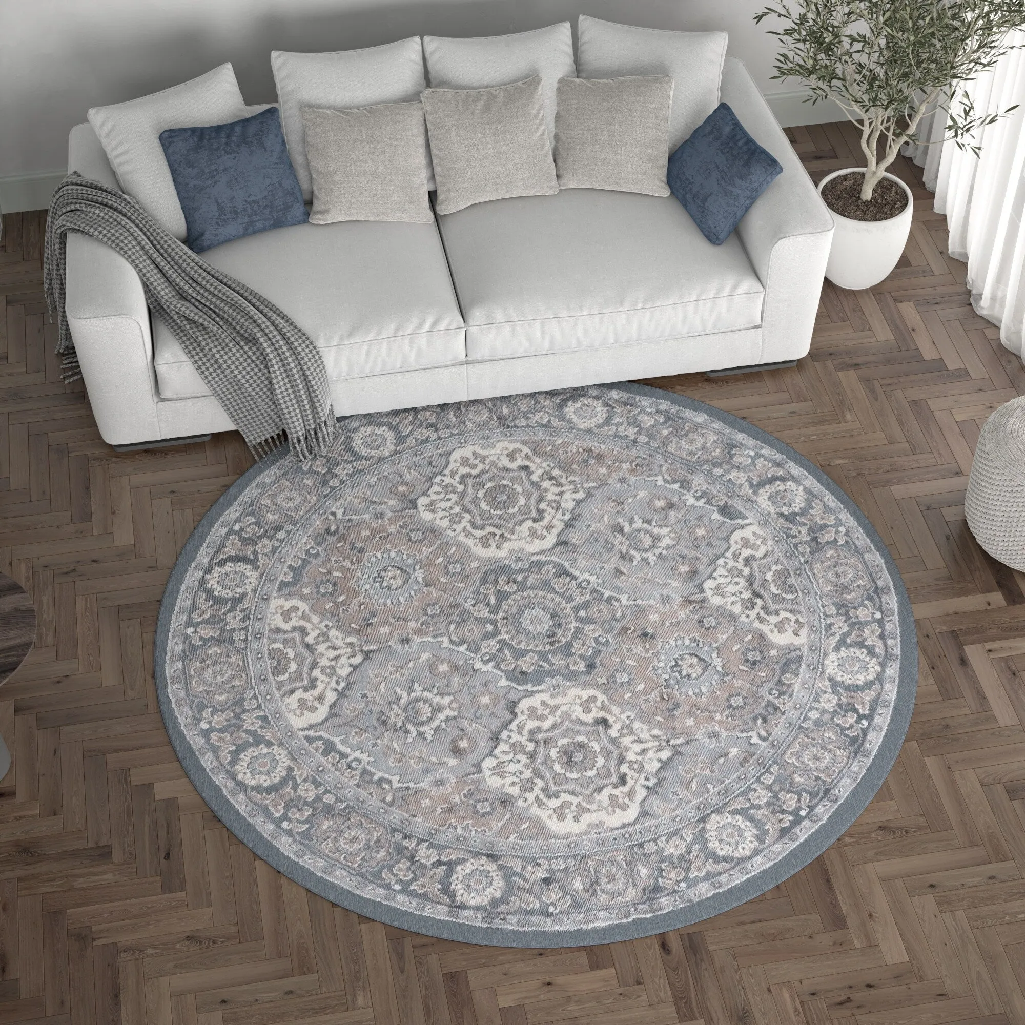 Carrington Traditional Oriental Indoor Area Rug