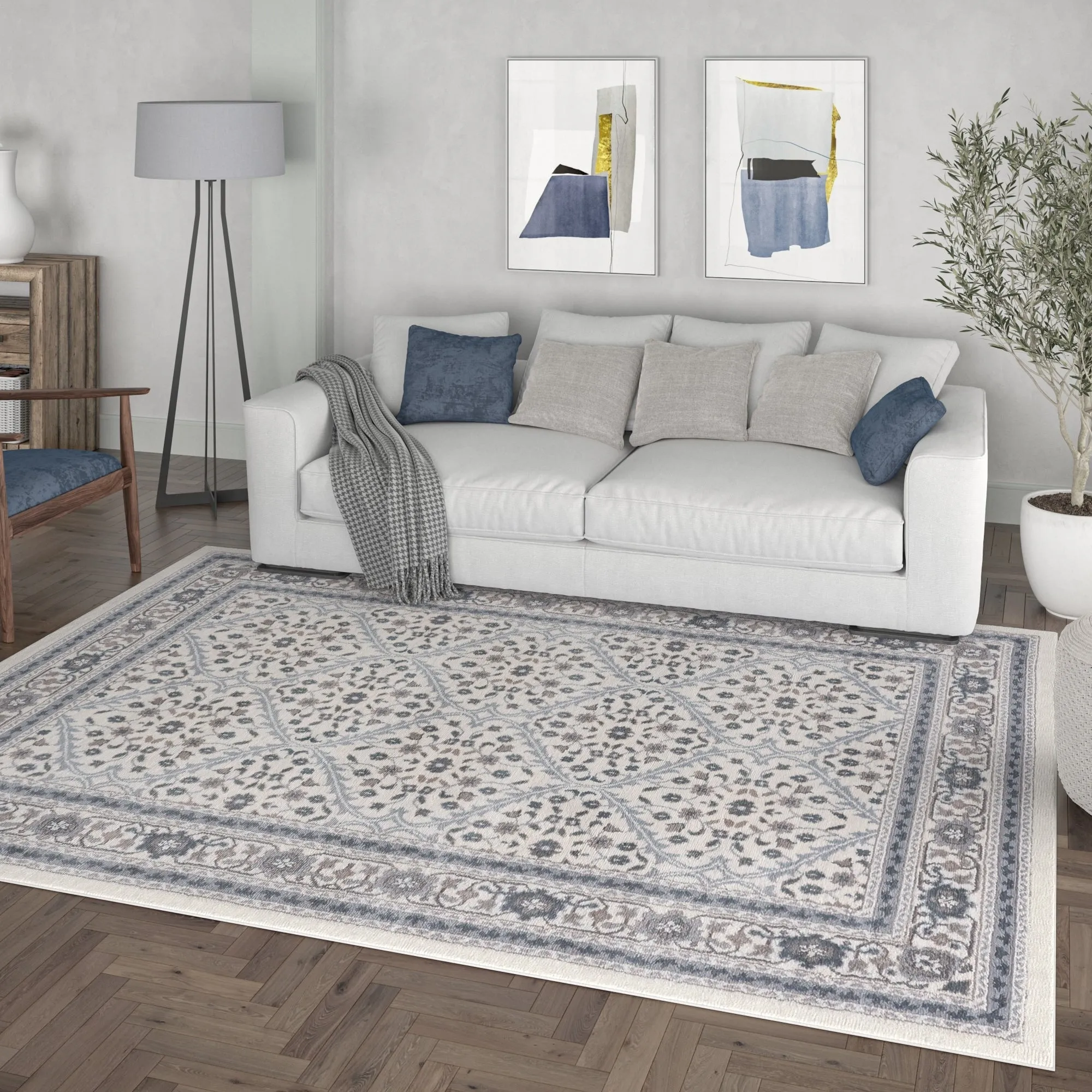 Carrington Traditional Oriental Indoor Area Rug