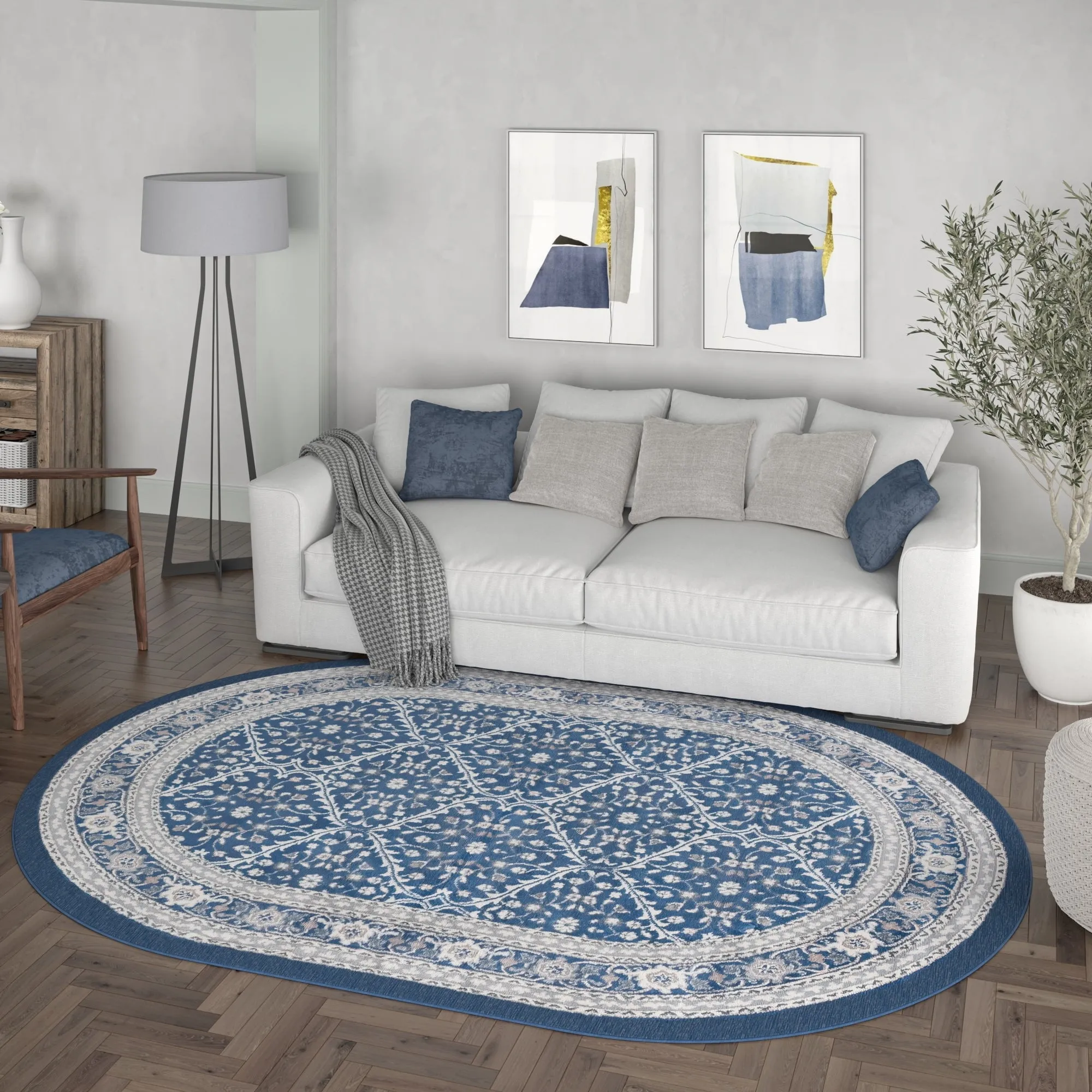 Carrington Traditional Oriental Indoor Area Rug