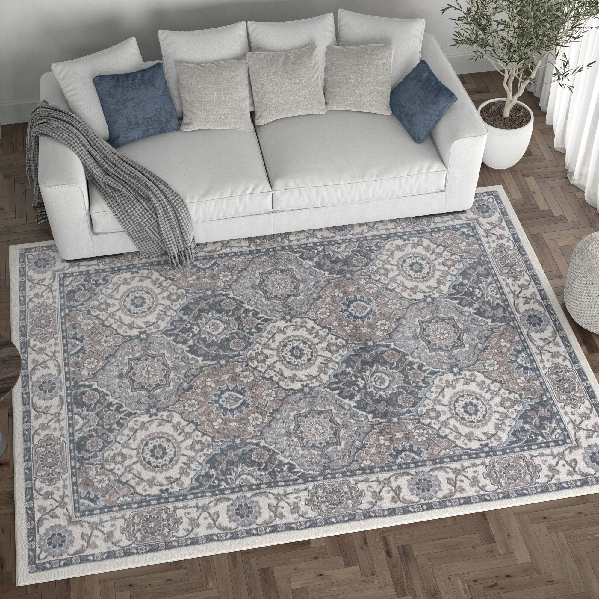 Carrington Traditional Oriental Indoor Area Rug