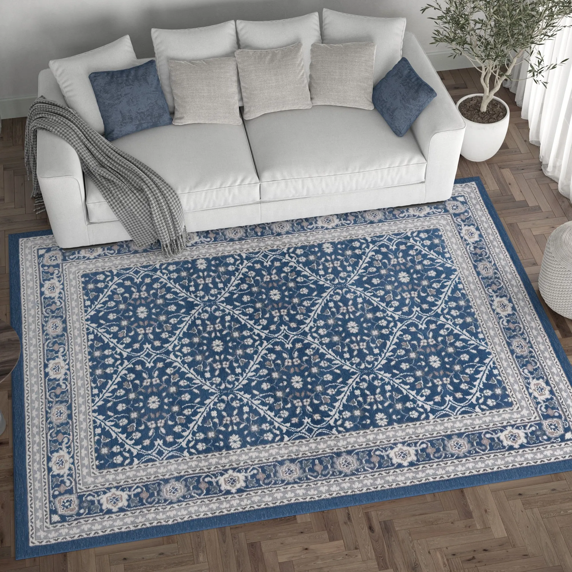 Carrington Traditional Oriental Indoor Area Rug
