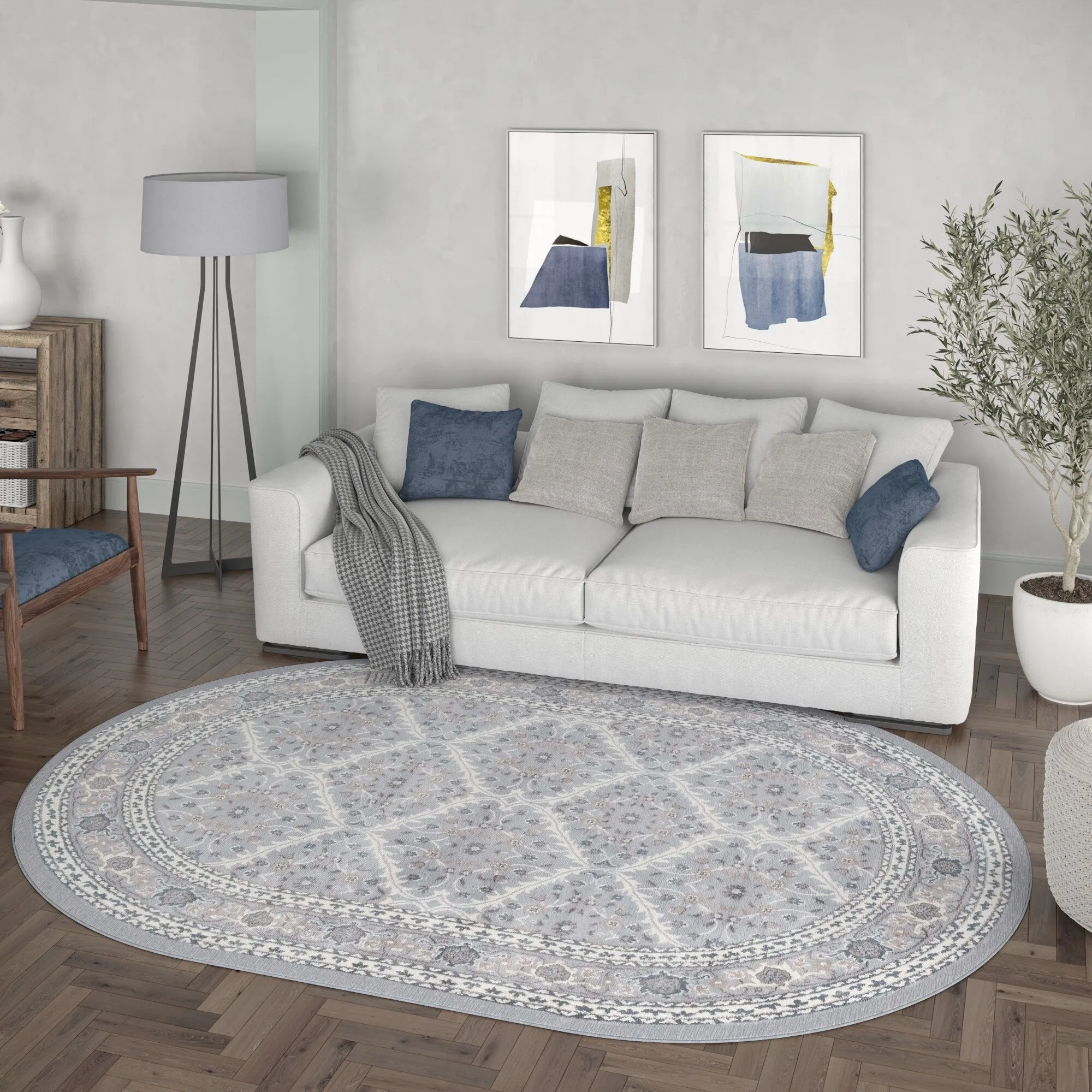 Carrington Traditional Oriental Indoor Area Rug