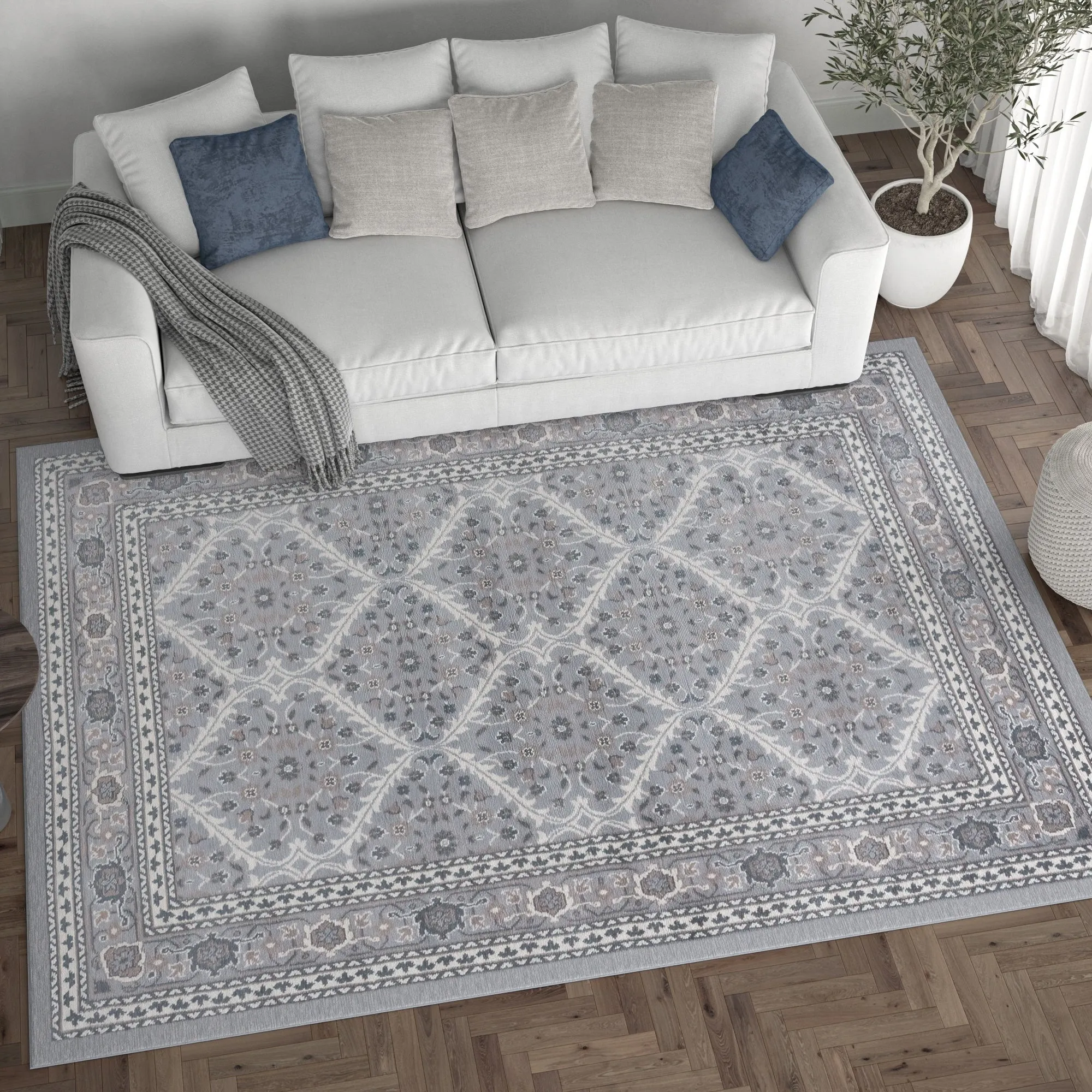 Carrington Traditional Oriental Indoor Area Rug