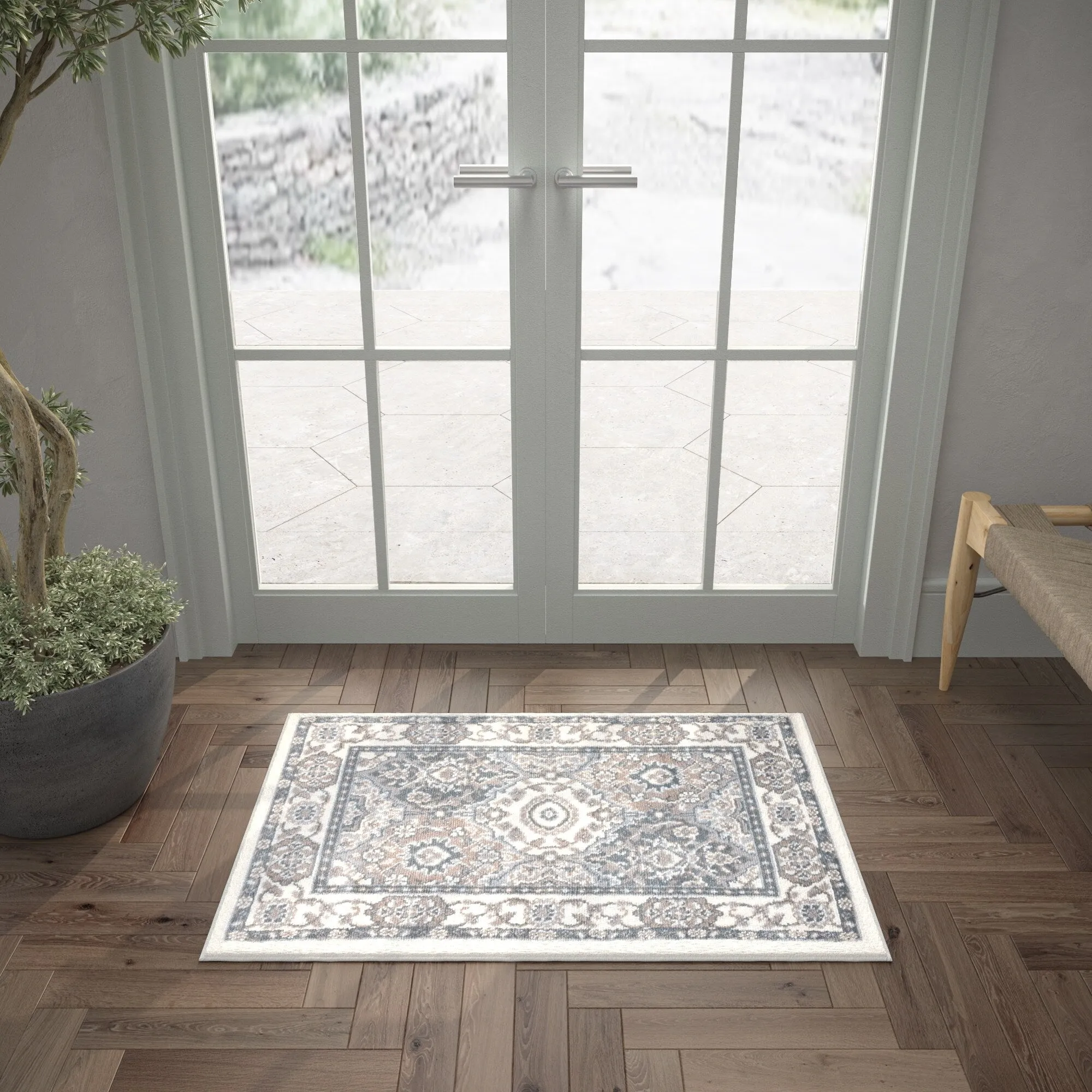 Carrington Traditional Oriental Indoor Area Rug
