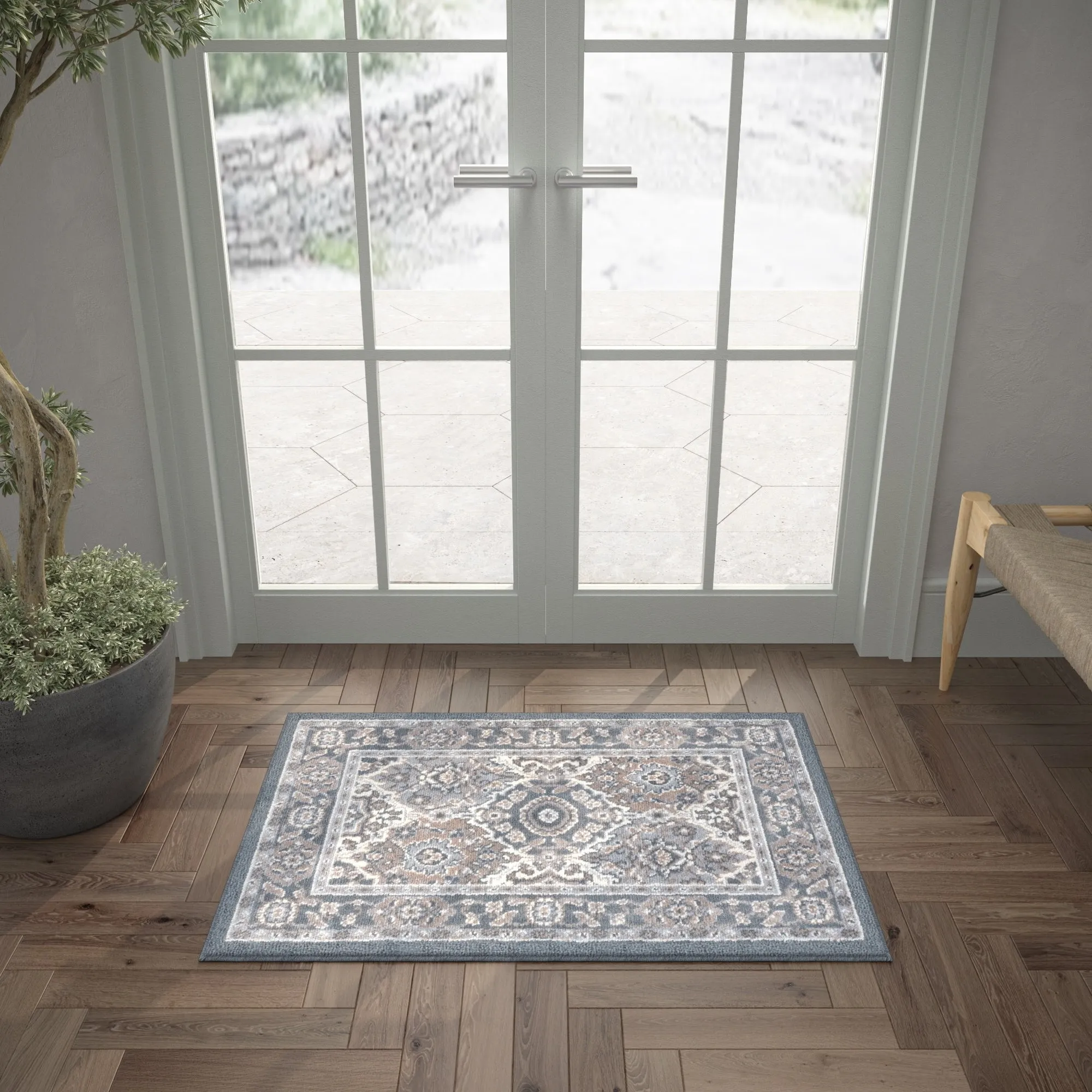 Carrington Traditional Oriental Indoor Area Rug