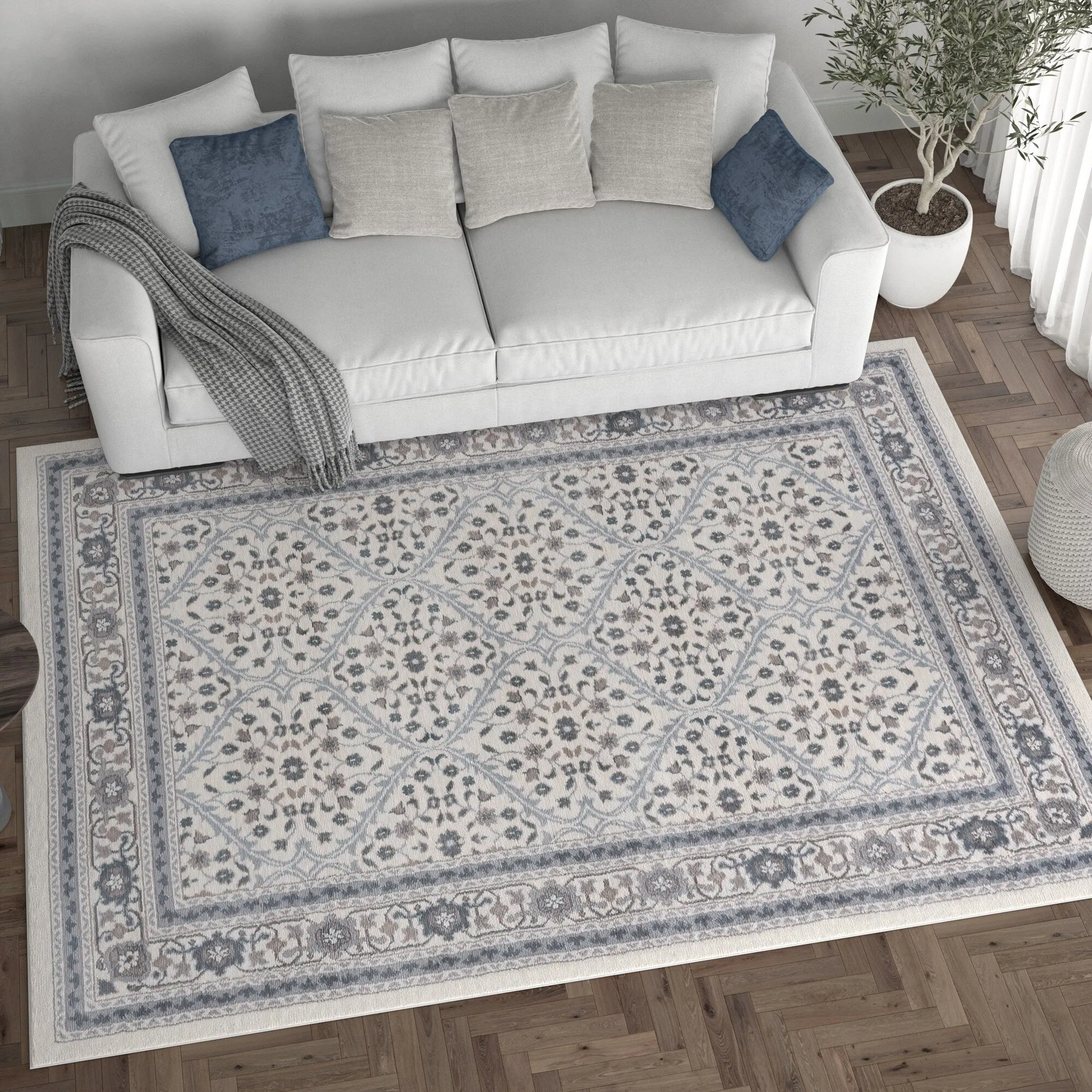 Carrington Traditional Oriental Indoor Area Rug