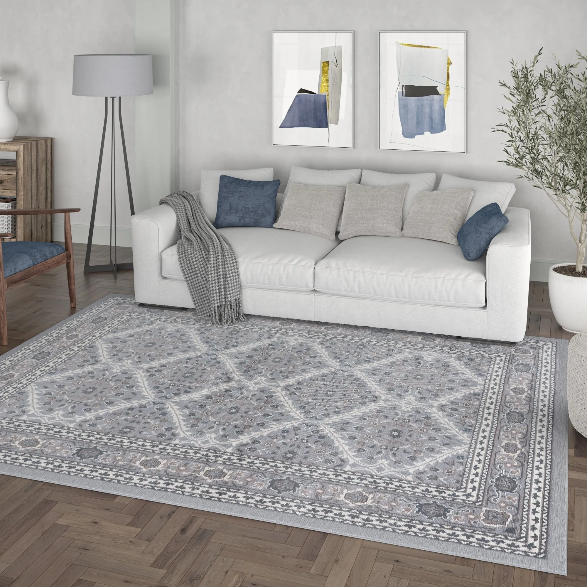 Carrington Traditional Oriental Indoor Area Rug