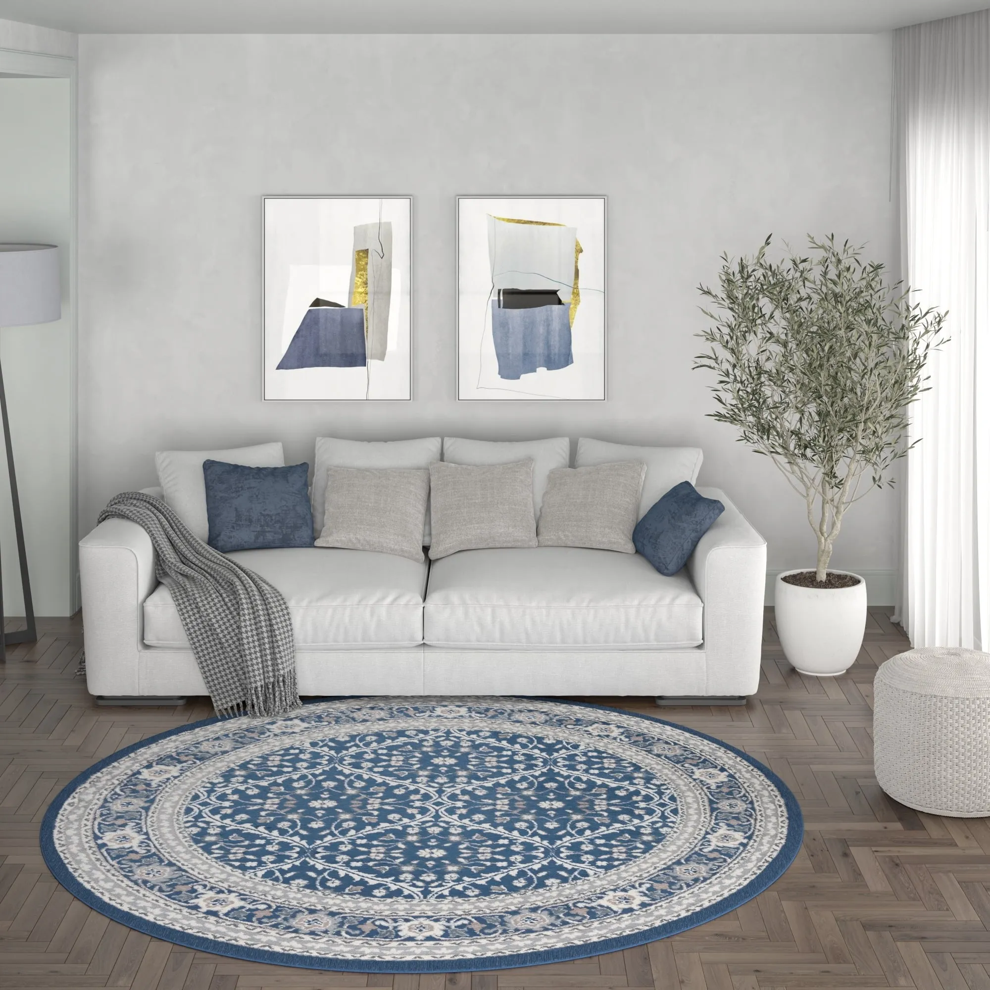 Carrington Traditional Oriental Indoor Area Rug