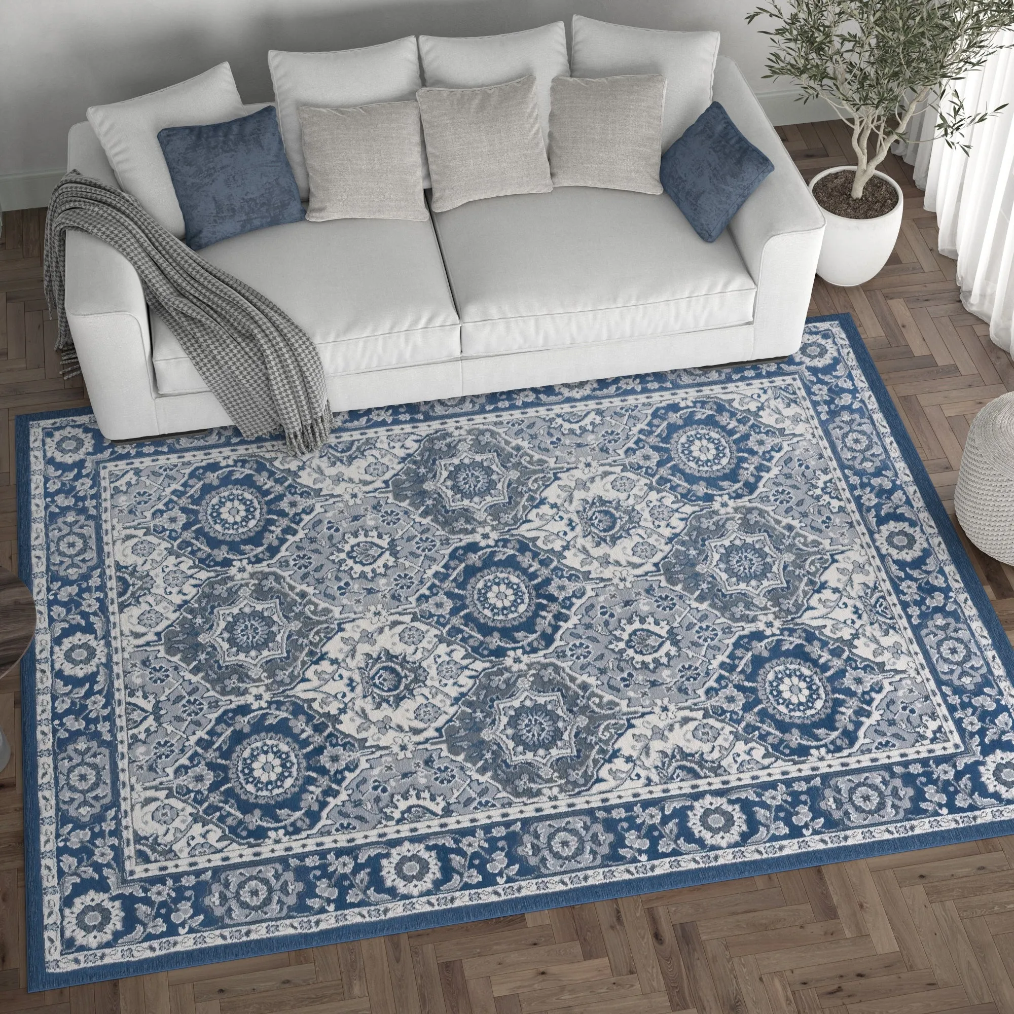 Carrington Traditional Oriental Indoor Area Rug