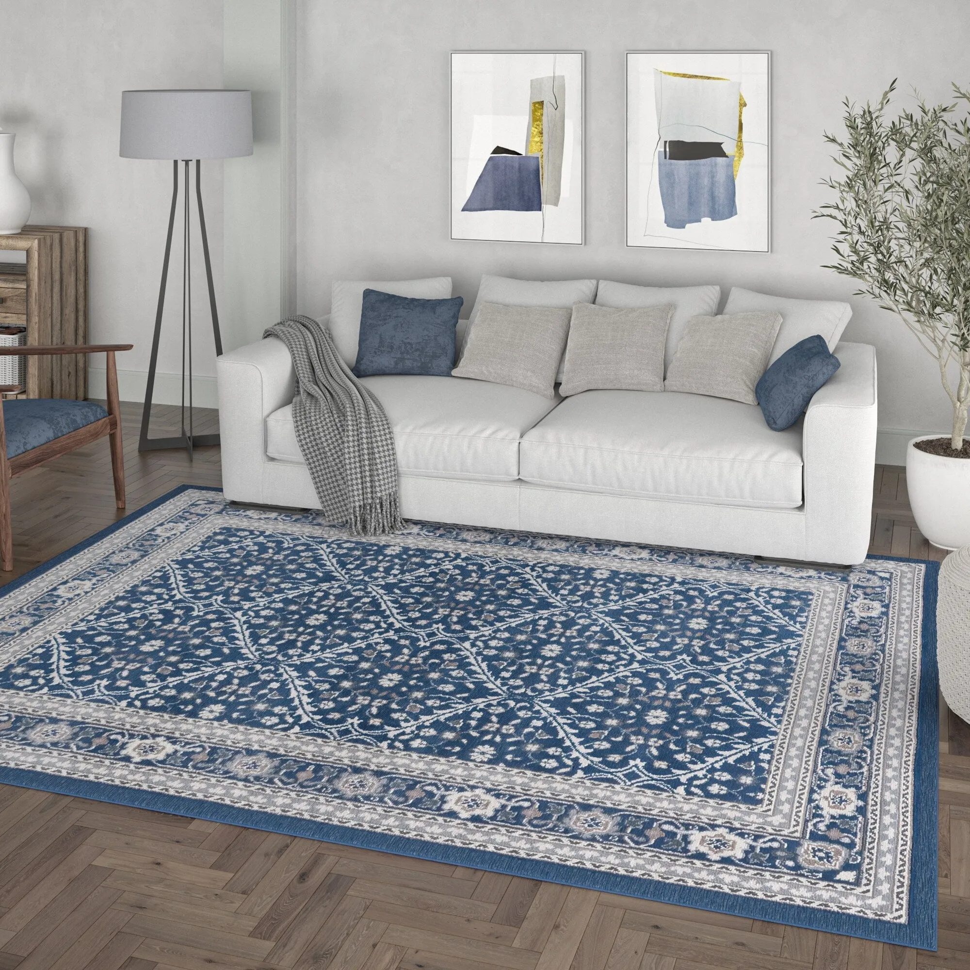 Carrington Traditional Oriental Indoor Area Rug