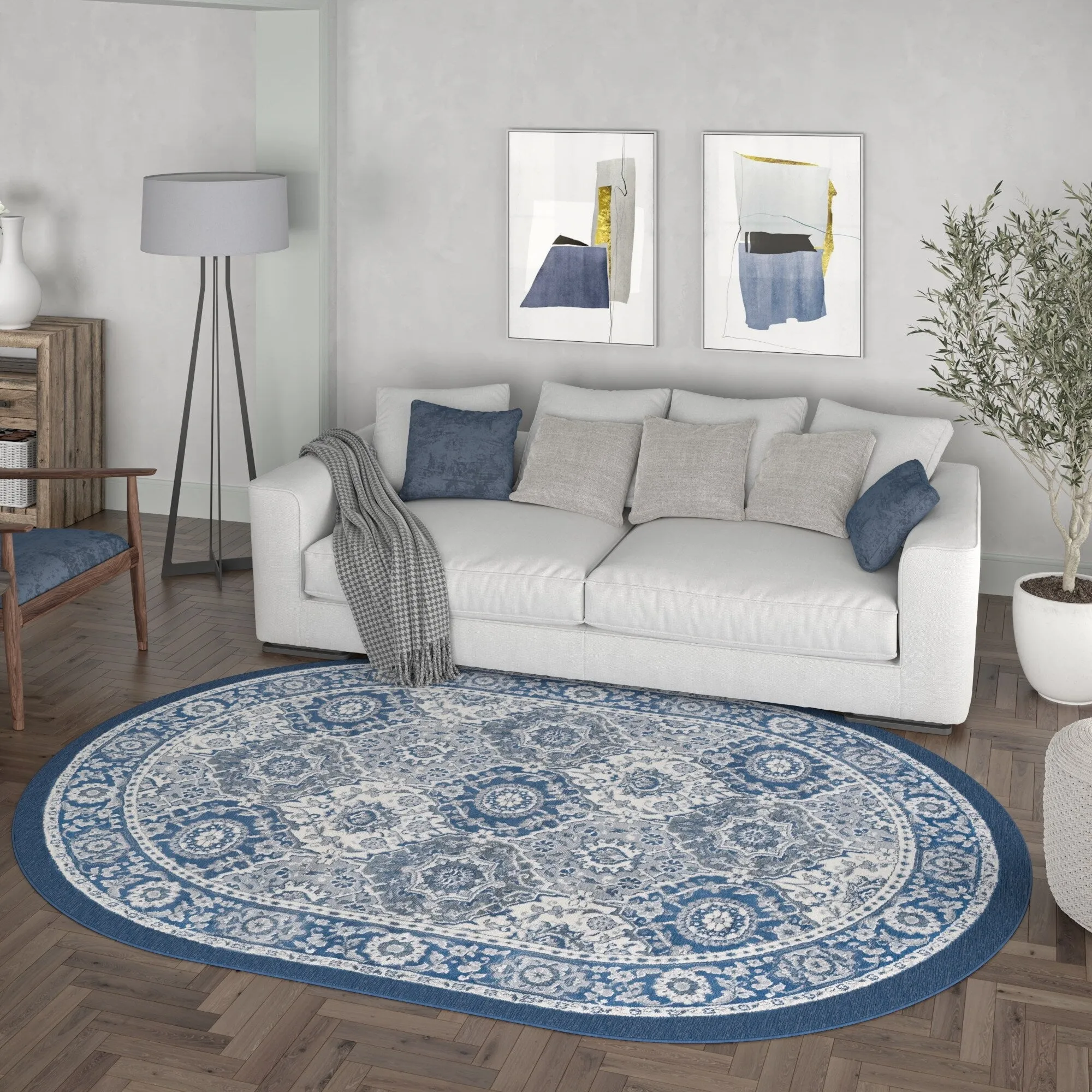 Carrington Traditional Oriental Indoor Area Rug