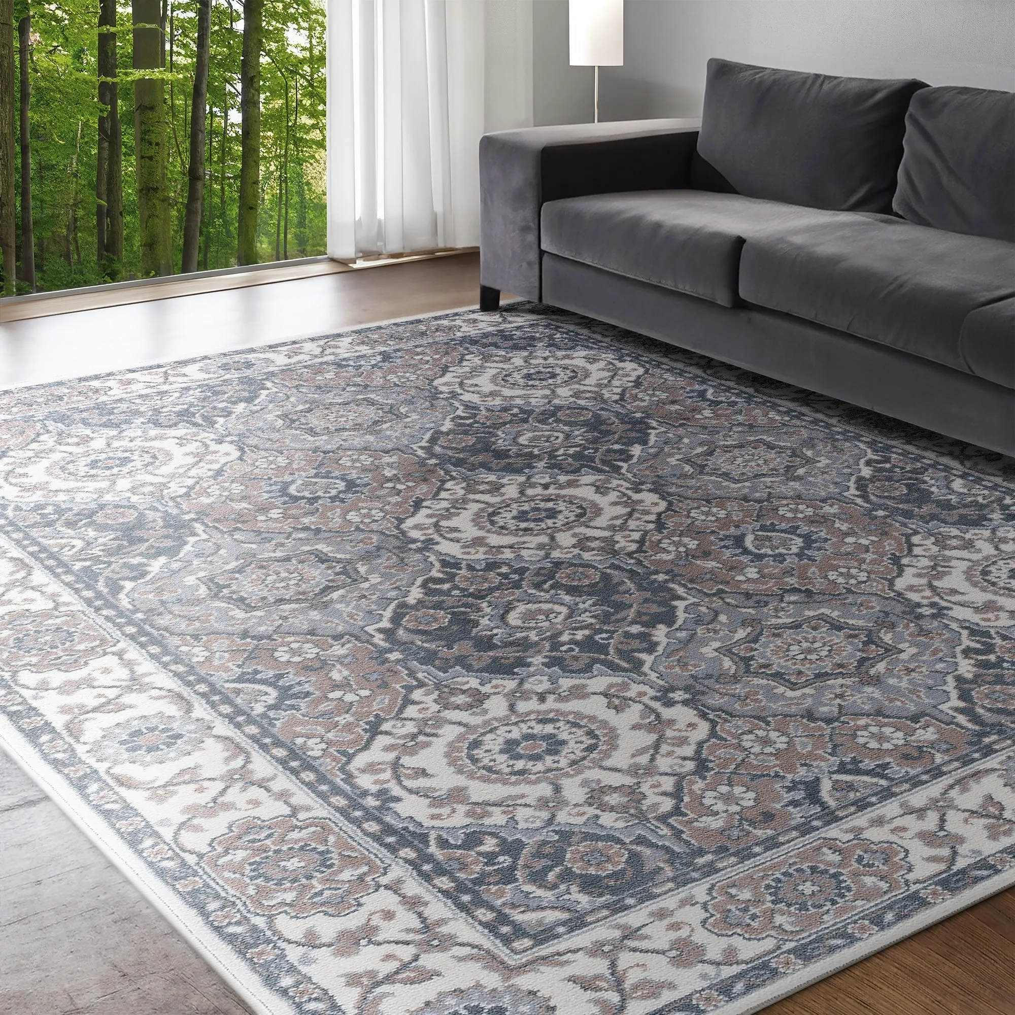 Carrington Traditional Oriental Indoor Area Rug