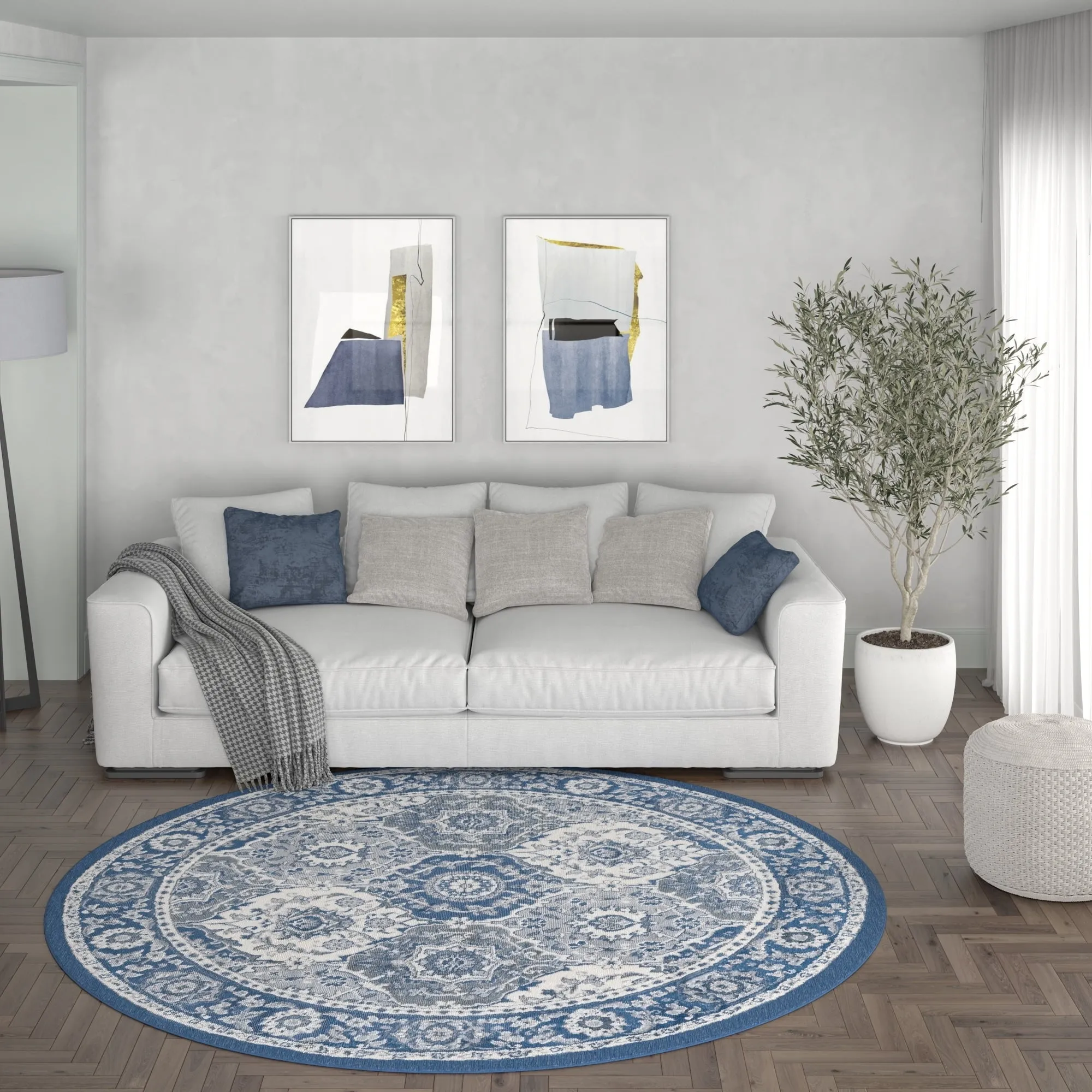 Carrington Traditional Oriental Indoor Area Rug