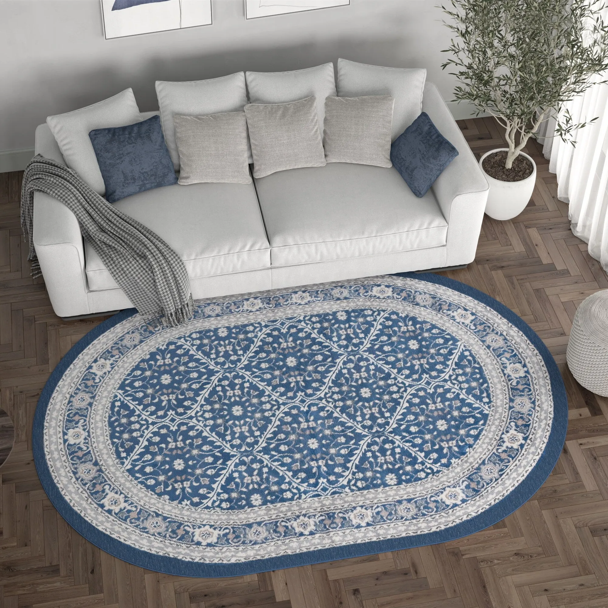 Carrington Traditional Oriental Indoor Area Rug
