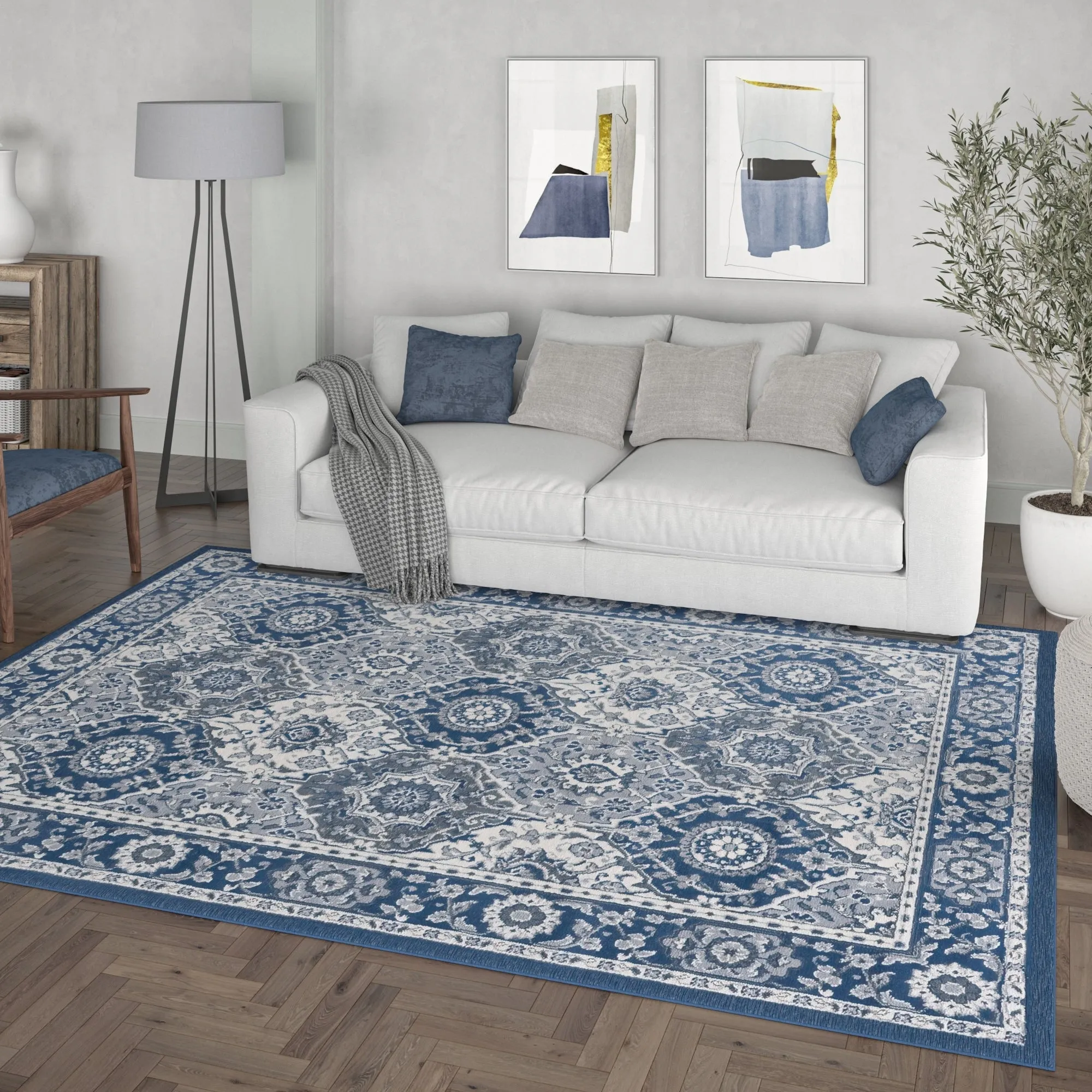 Carrington Traditional Oriental Indoor Area Rug