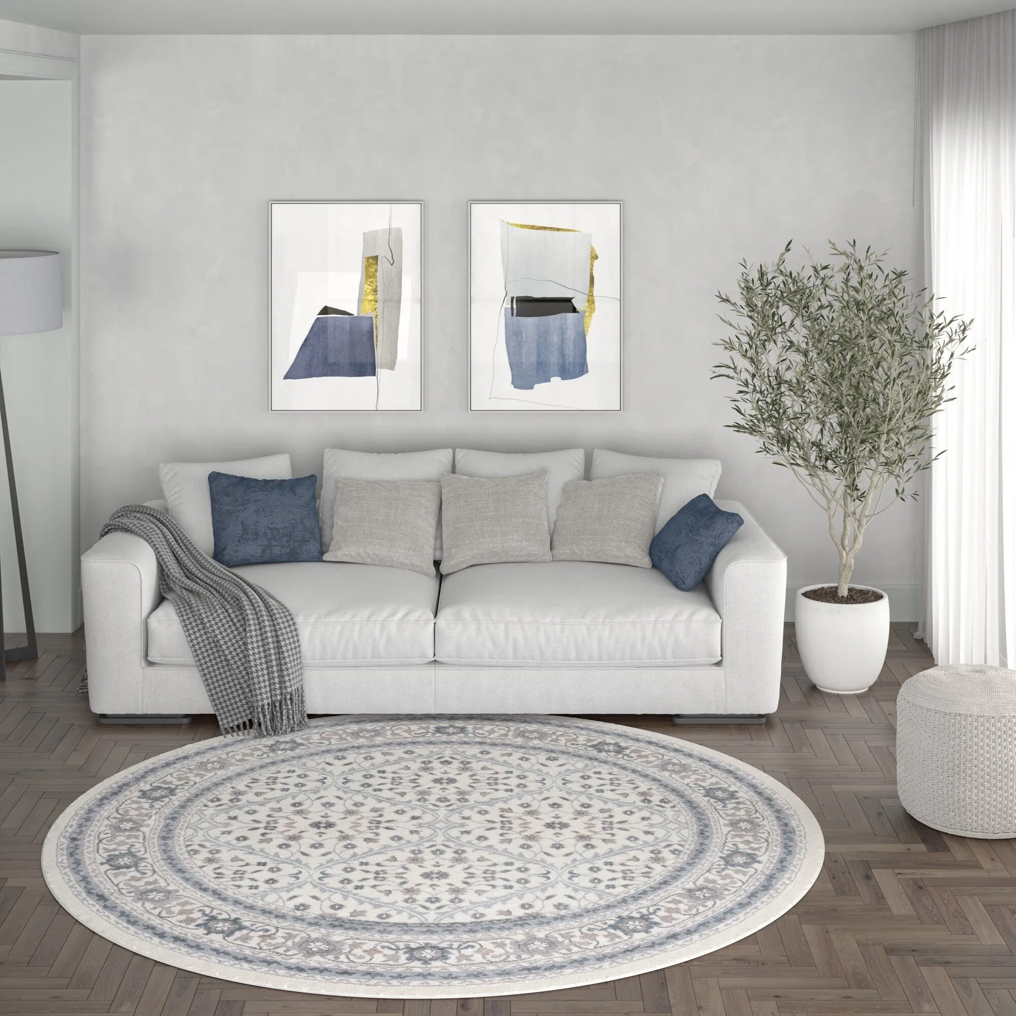 Carrington Traditional Oriental Indoor Area Rug