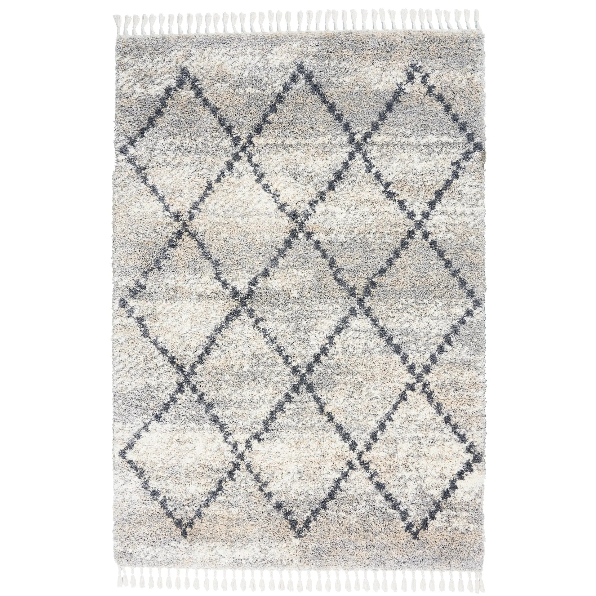 Carson Carrington Hjaltaryd Trellis Shag Area Rug