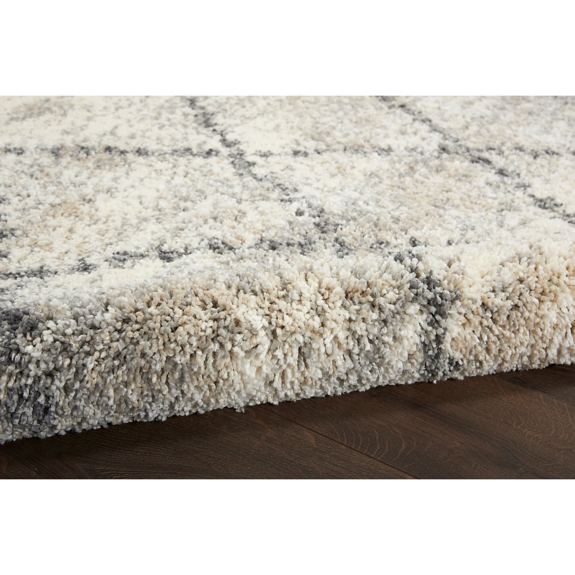 Carson Carrington Hjaltaryd Trellis Shag Area Rug