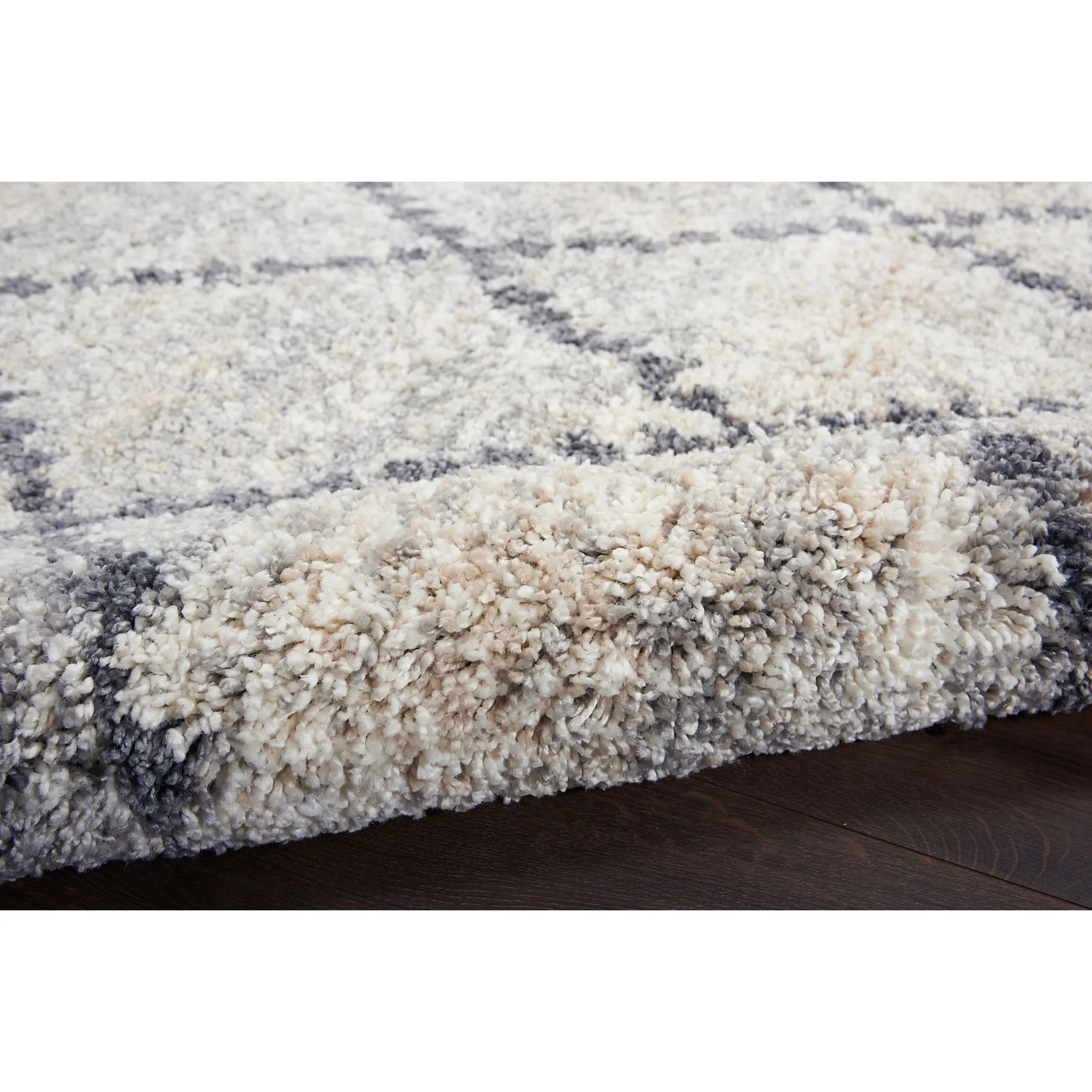 Carson Carrington Hjaltaryd Trellis Shag Area Rug