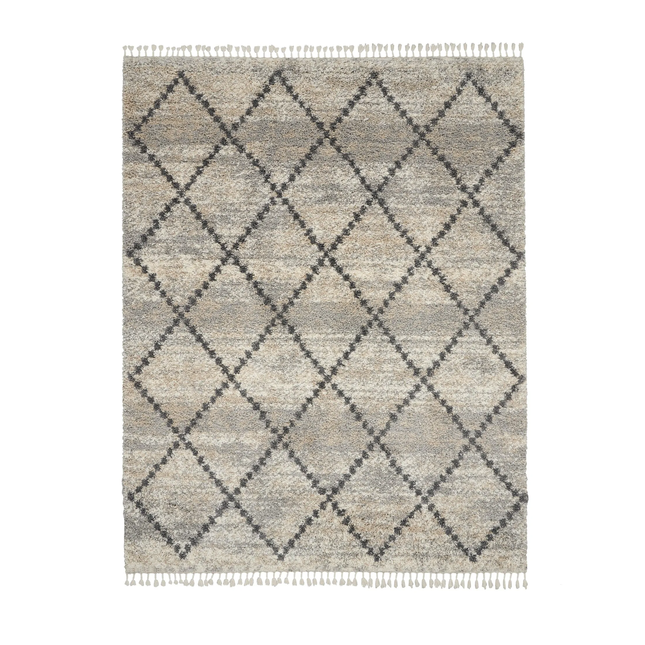 Carson Carrington Hjaltaryd Trellis Shag Area Rug