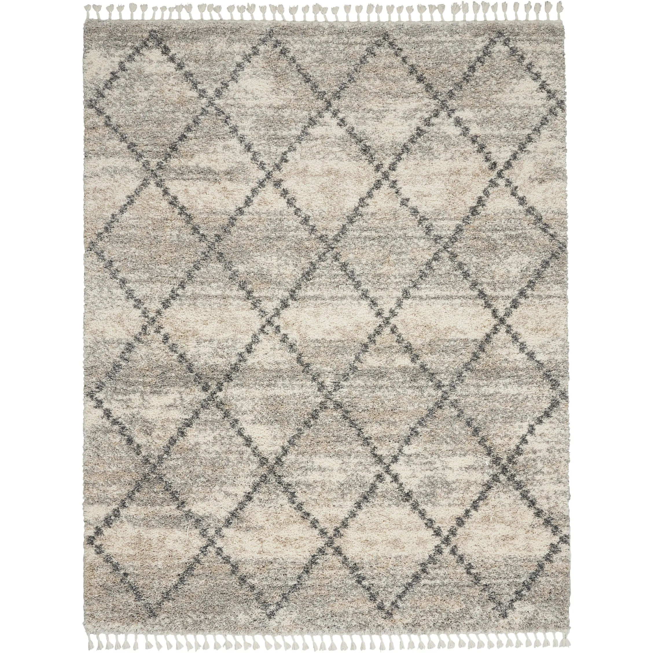 Carson Carrington Hjaltaryd Trellis Shag Area Rug