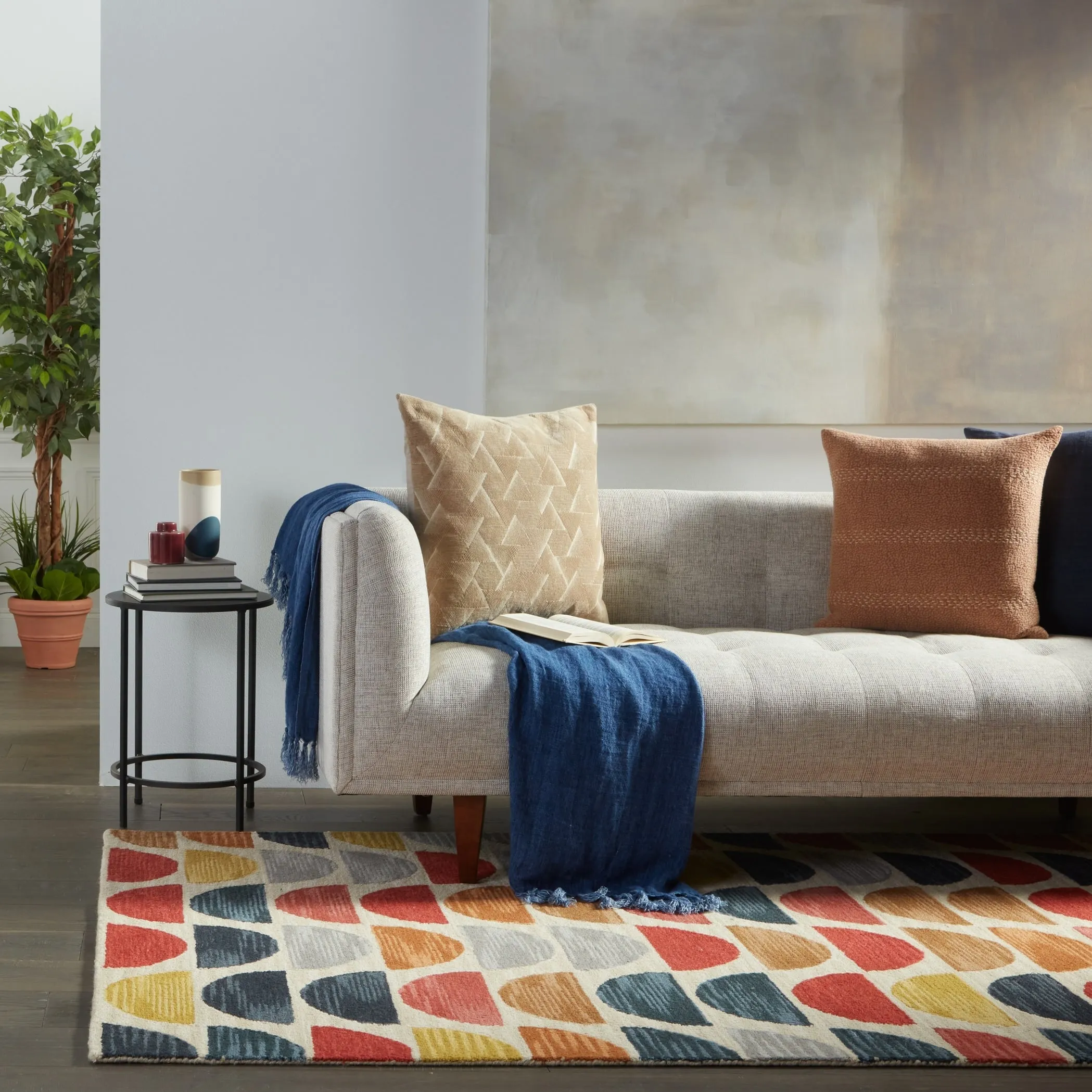 Carson Handmade Geometric Area Rug