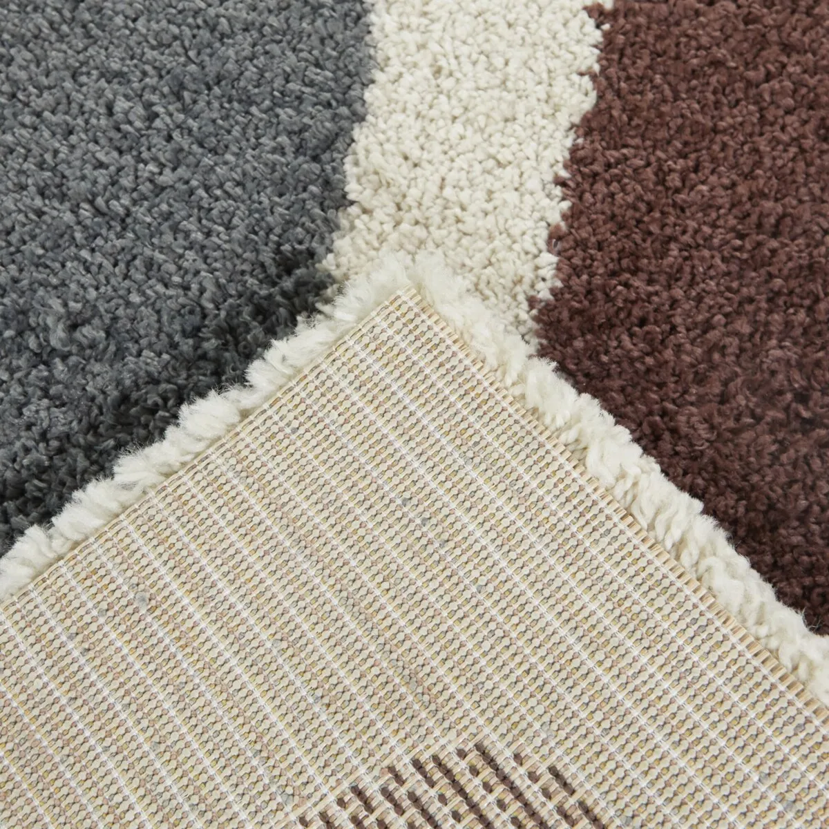 Cesare Abstract Shag Area Rug