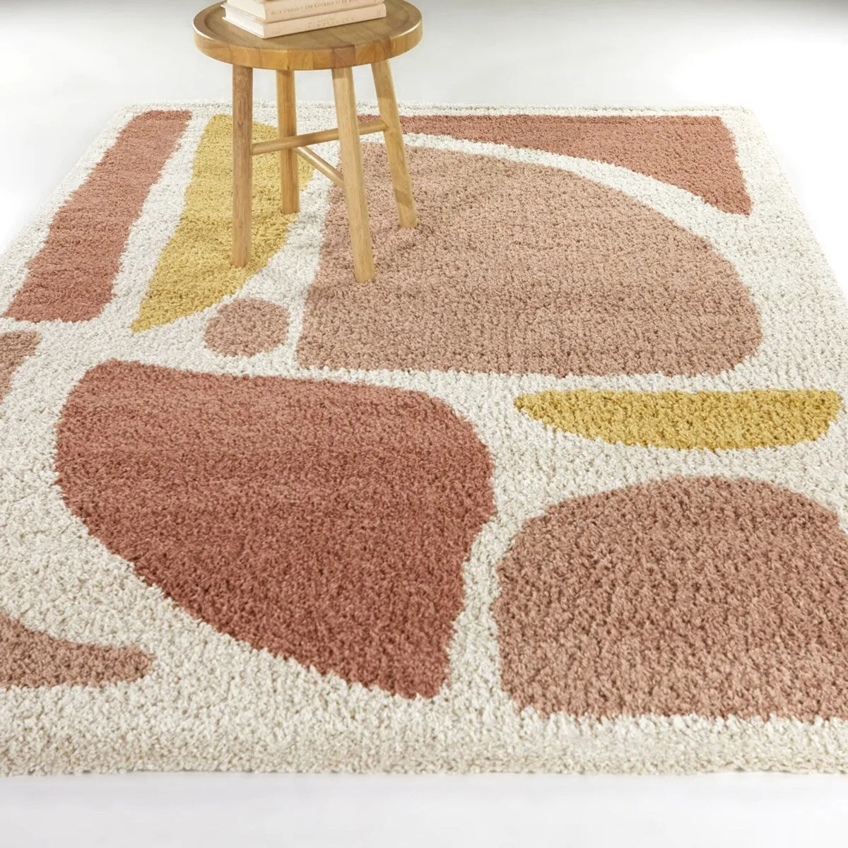 Cesare Abstract Shag Area Rug