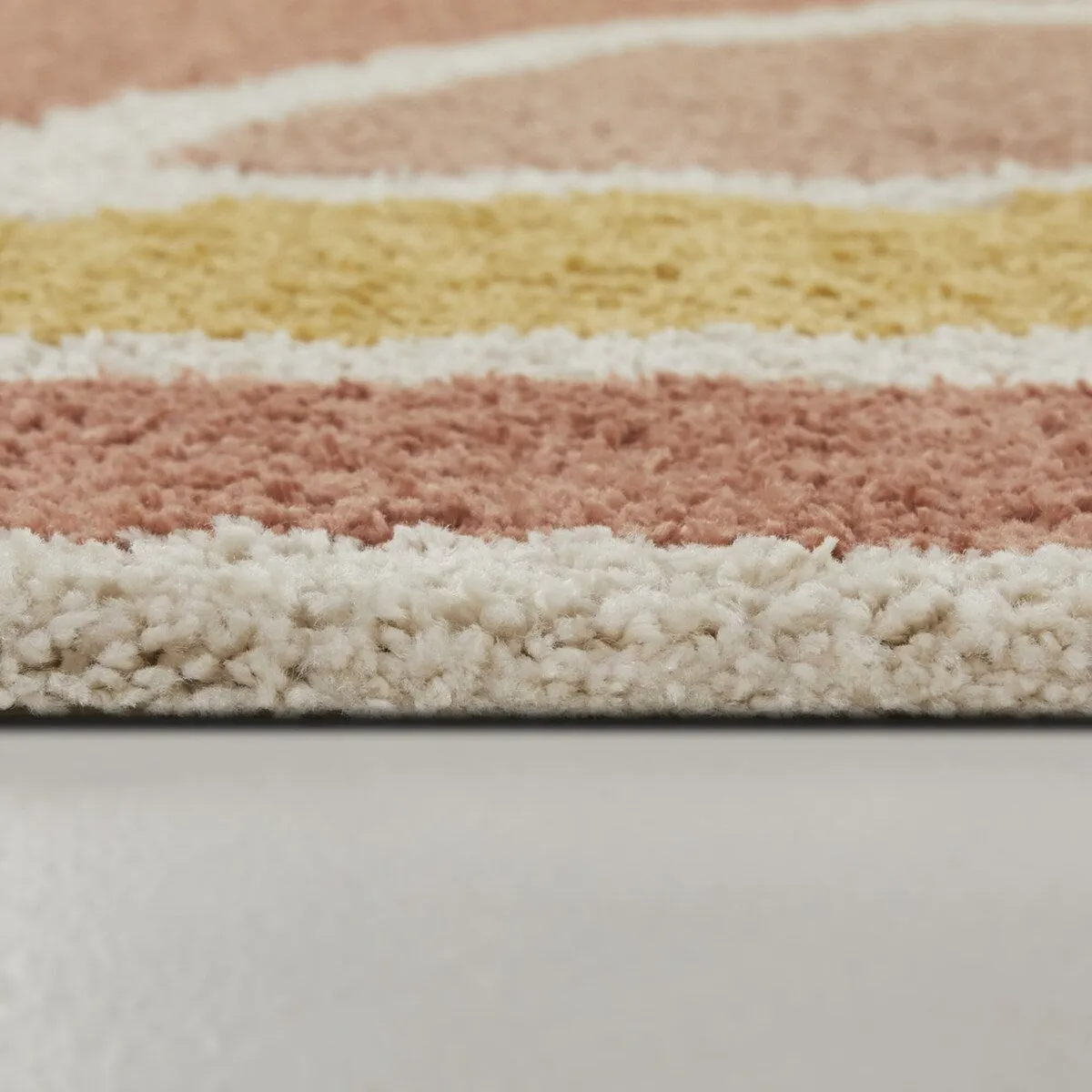 Cesare Abstract Shag Area Rug
