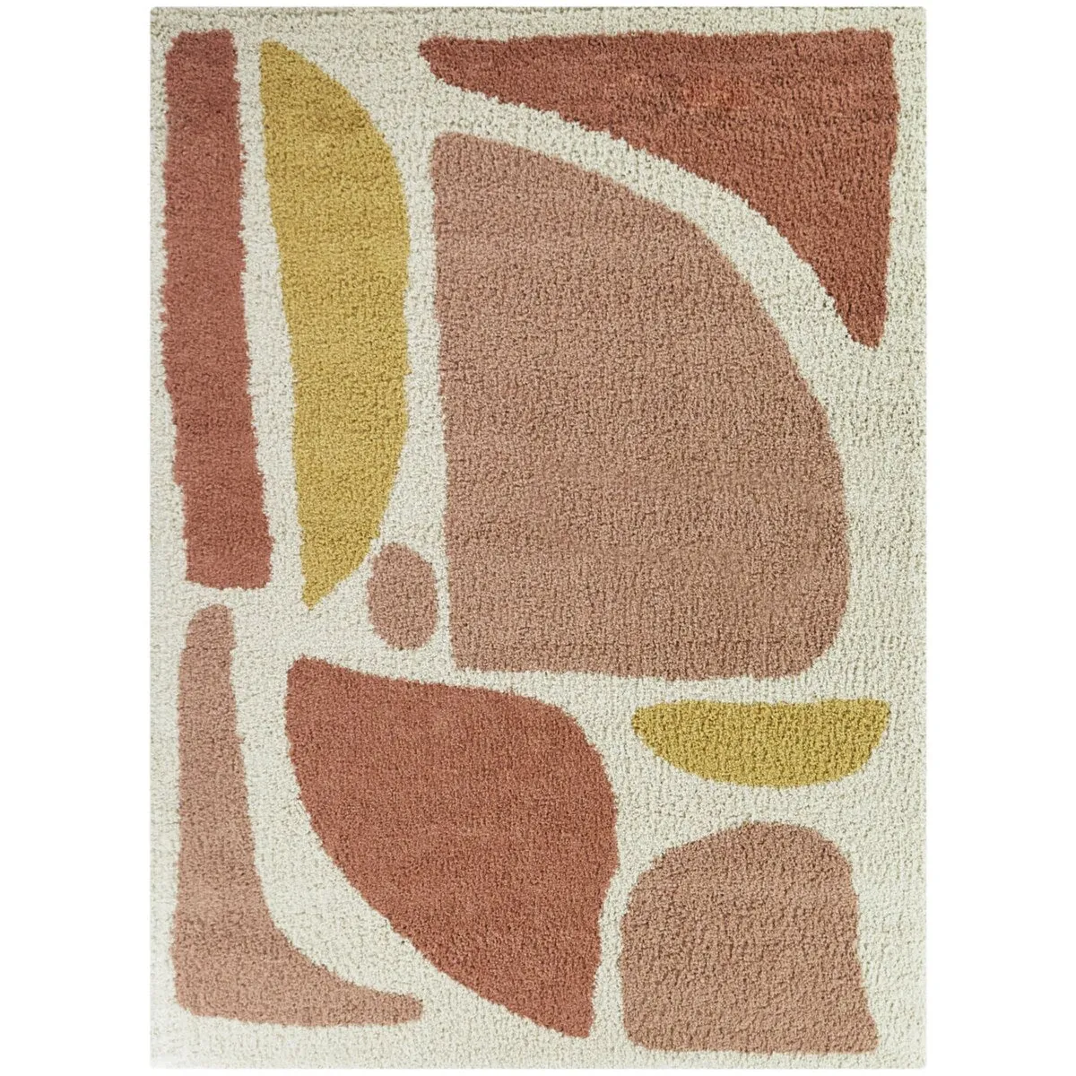 Cesare Abstract Shag Area Rug