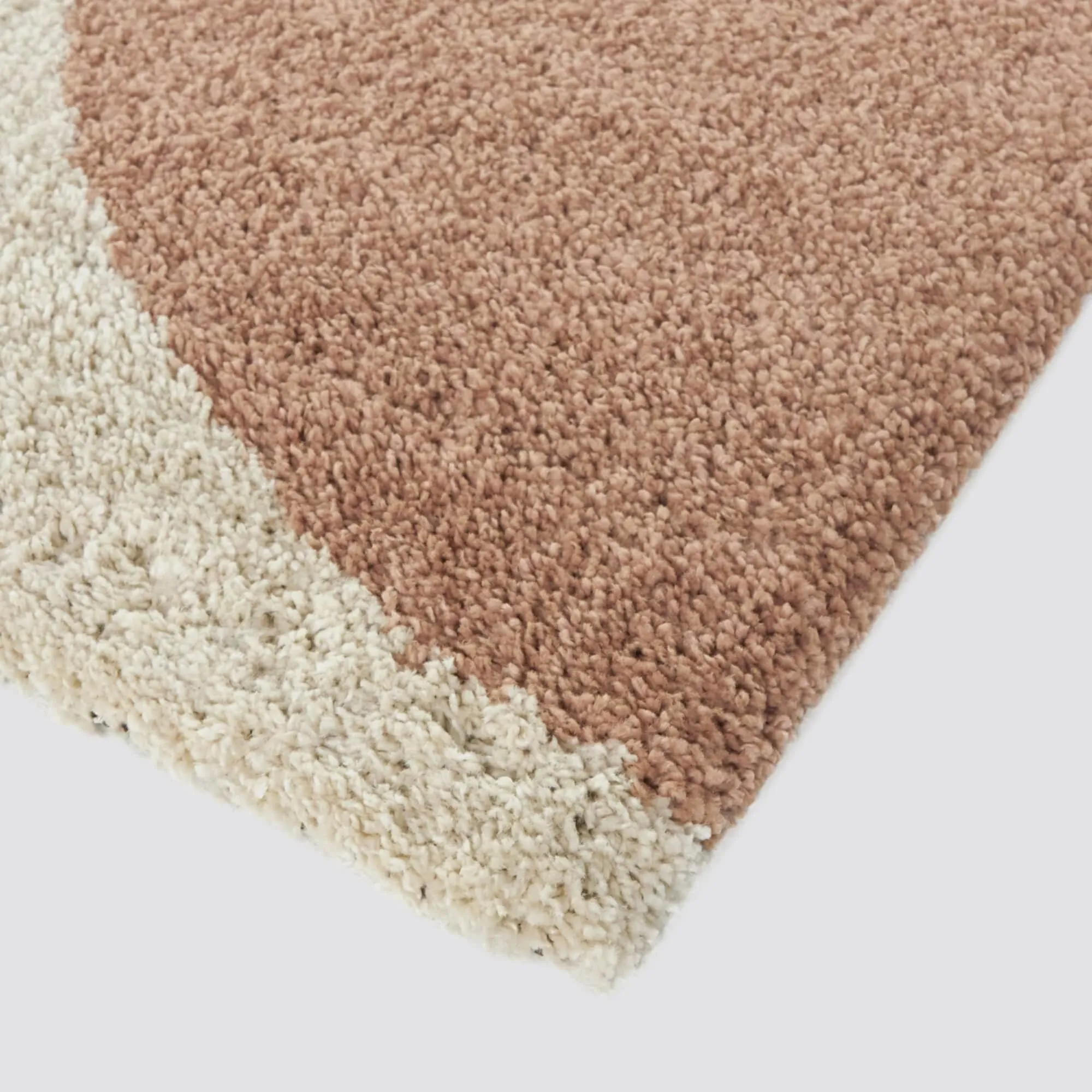 Chapelle Modern Geometric Shag Area Rug
