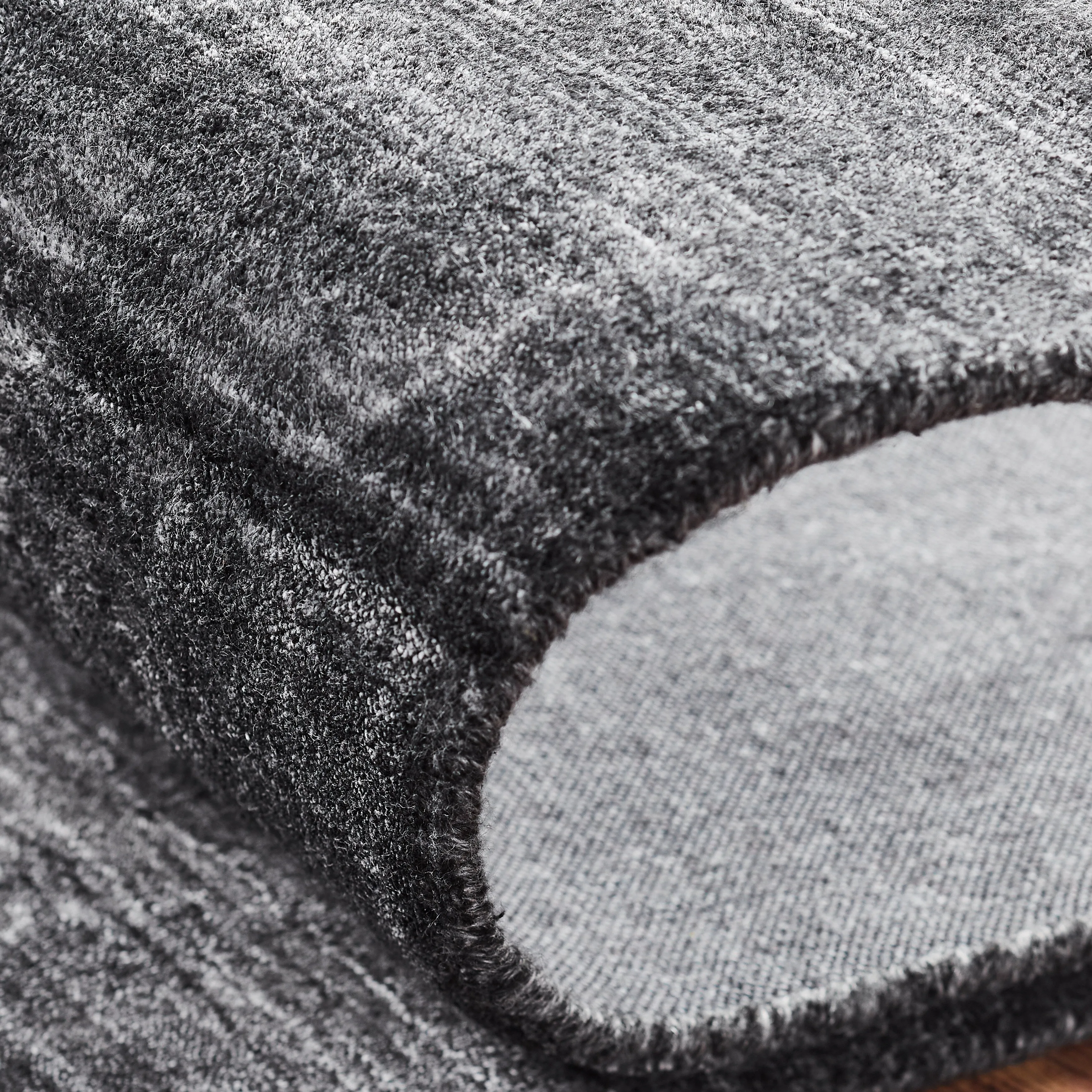 Charcoal Handmade Area Rug