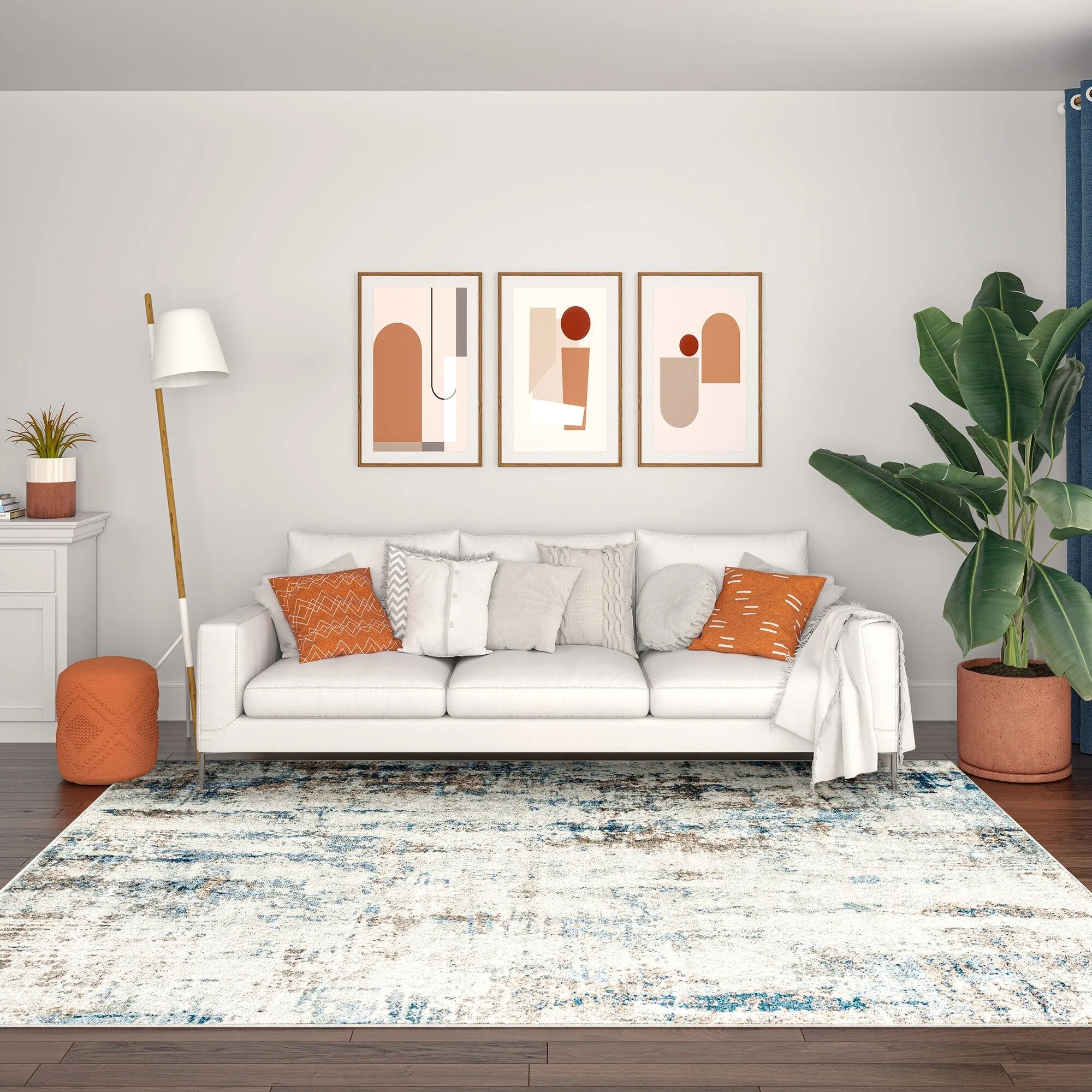 Chesney Modern & Contemporary Abstract Indoor Area Rug