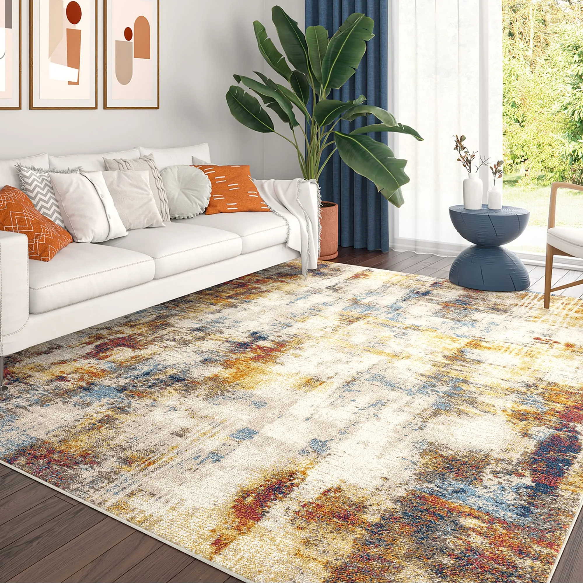 Chesney Modern & Contemporary Abstract Indoor Area Rug