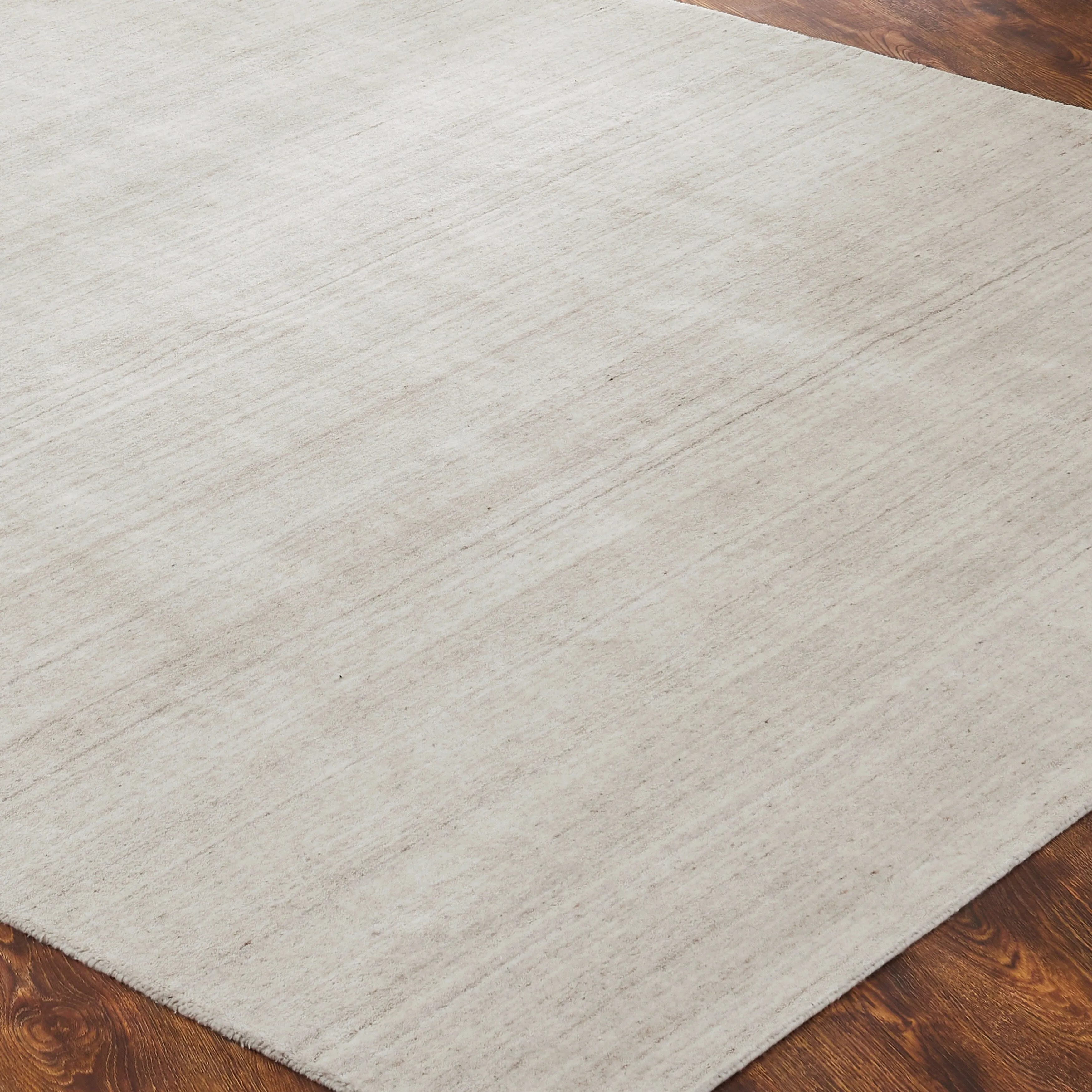 Chinocolored Wool Viscose Handmade Area Rug